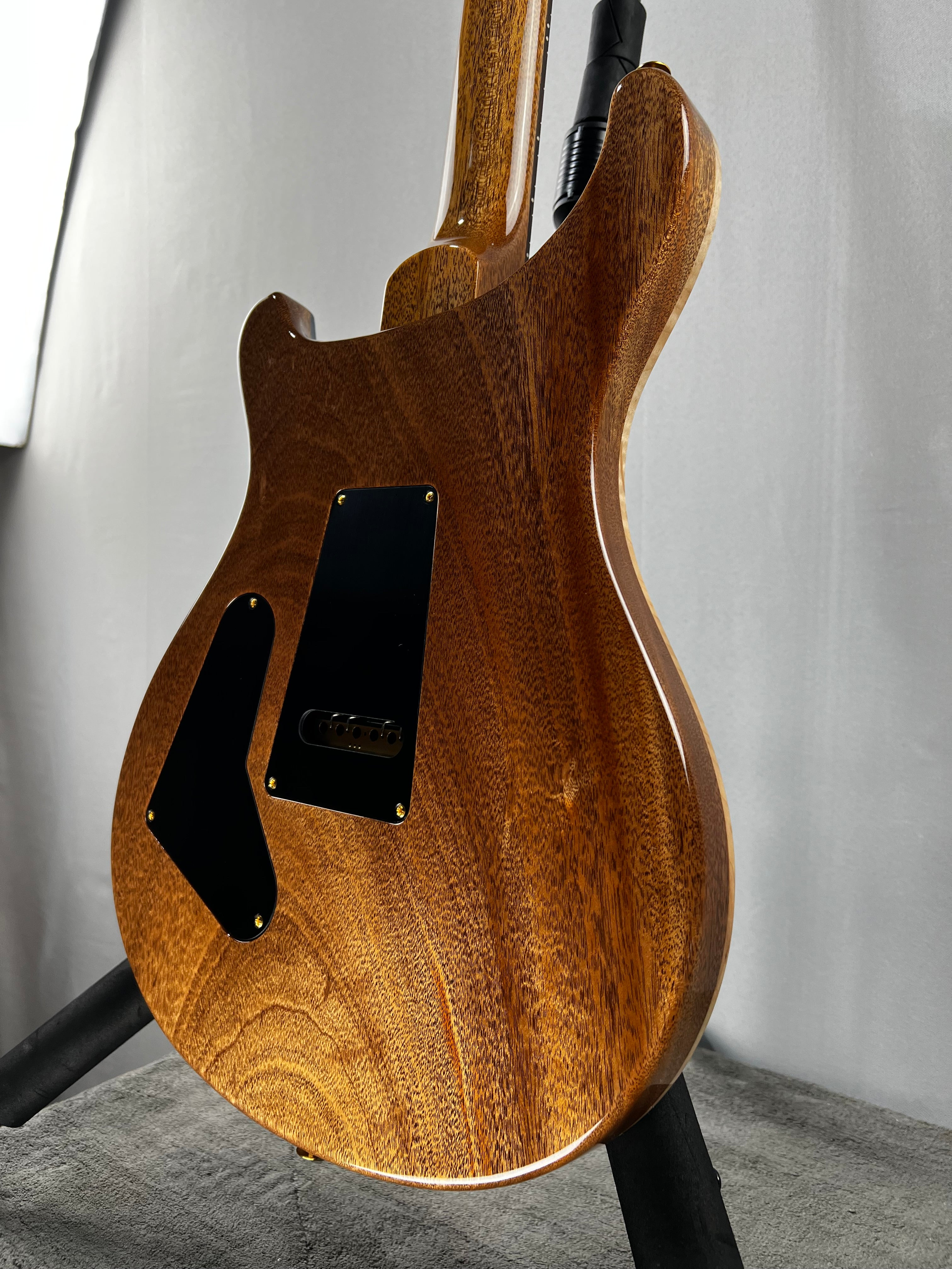 40th Anniversary Custom 24-08 Semi-Hollow Electric Guitar - Faded Whale Blue with Natural Back #817