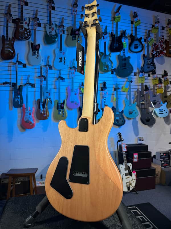 PRS SE CE 24 Satin - Flat Black Top, C&M Exclusive - Black
