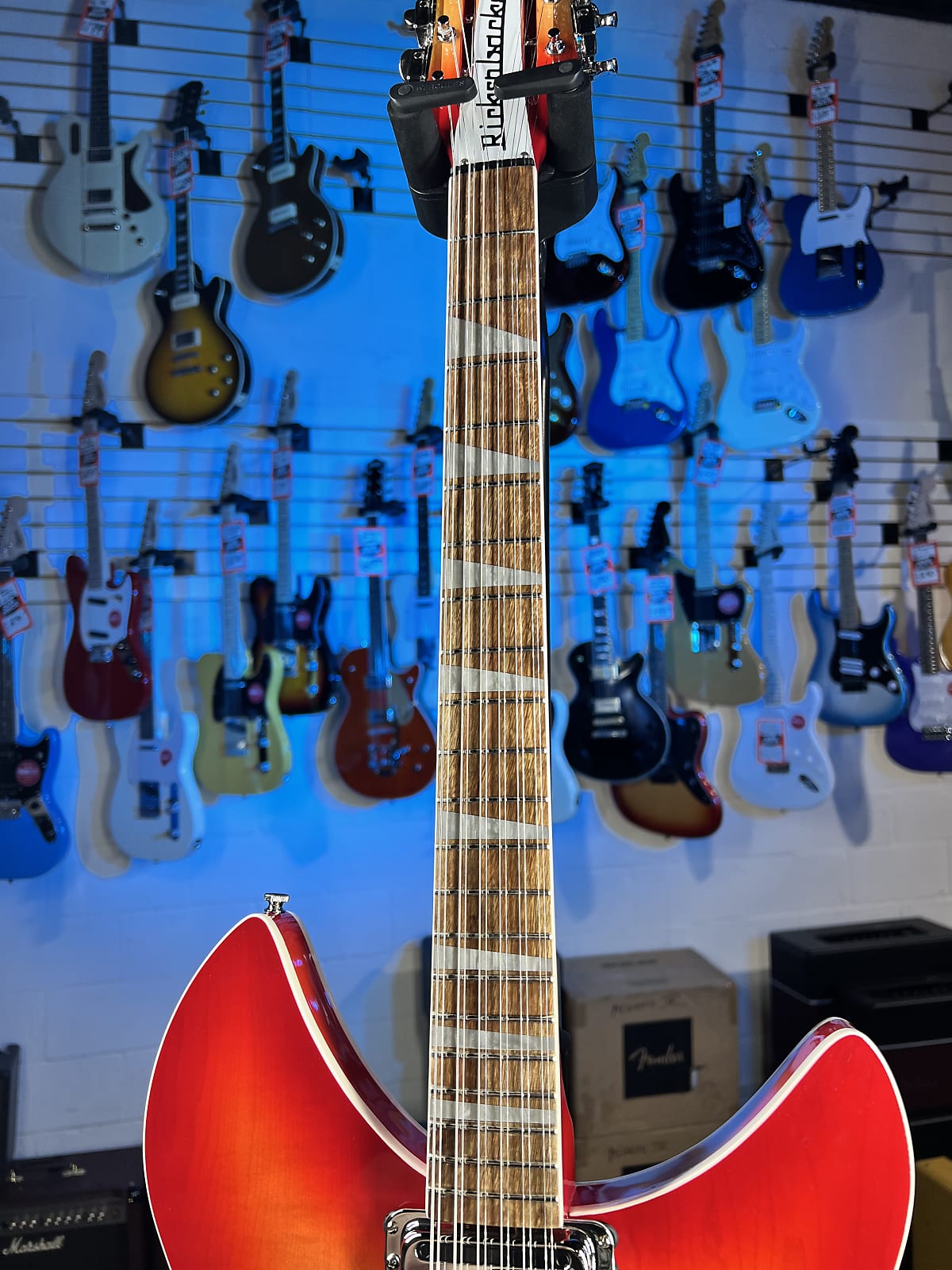 New 2025 Rickenbacker 360/12C63 12-String 360, Fireglo, with OHSCase, Free Ship 691