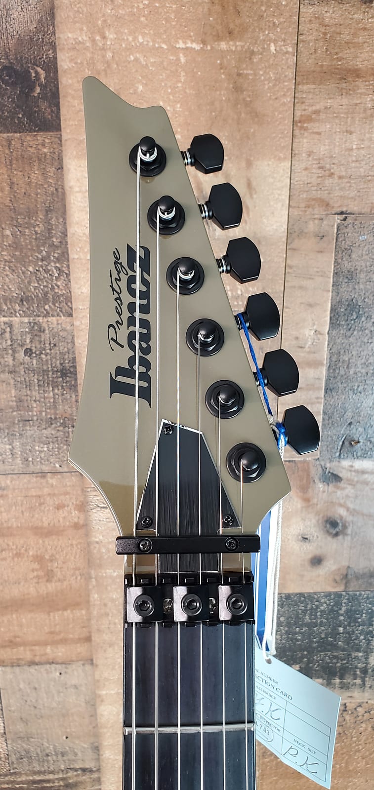 Ibanez Prestige RGR5130KM, Kahki Metallic, Hard Shell Case, 512