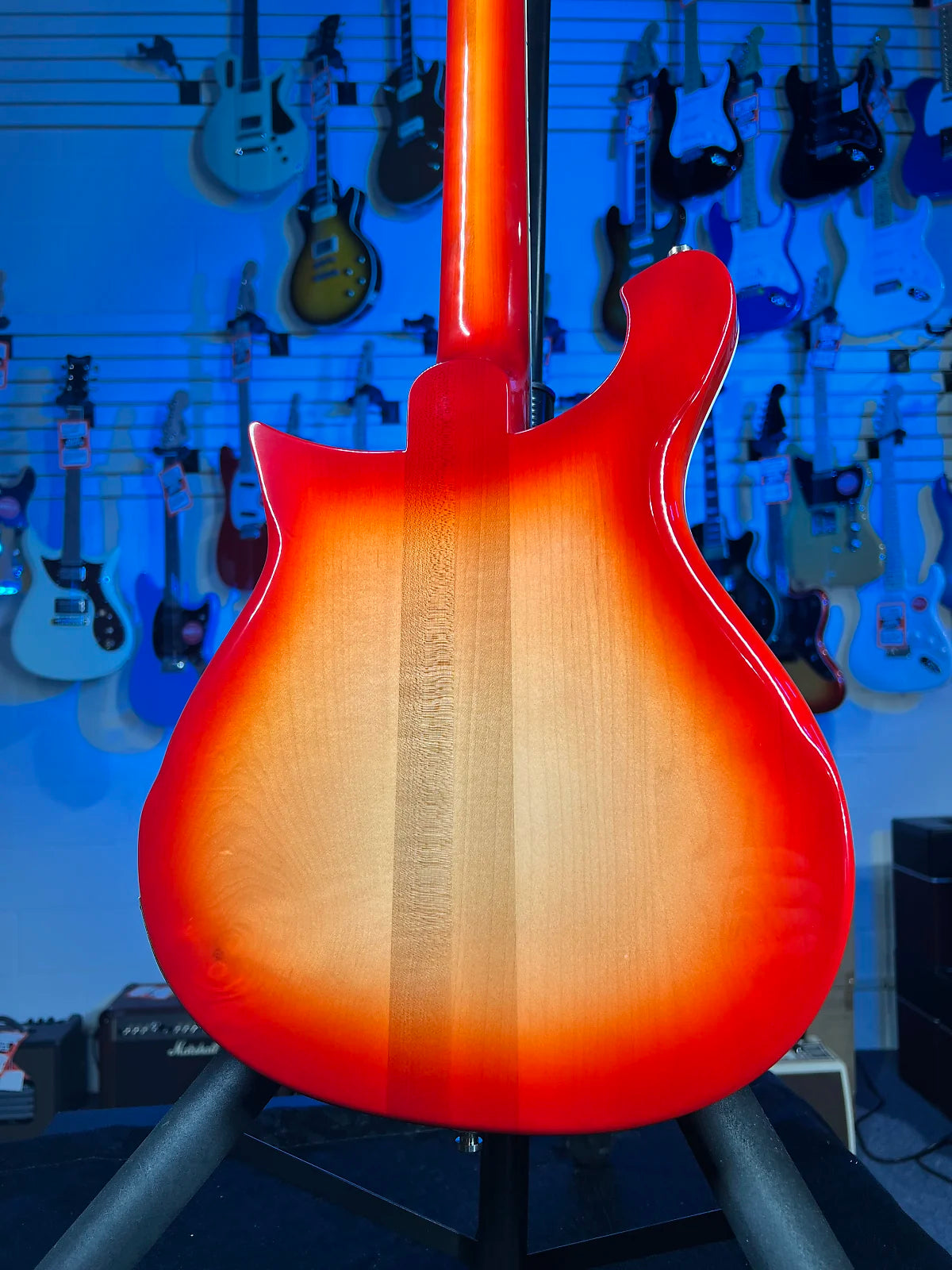 New Rickenbacker 620 Fireglo Electric Guitar w Ric Case, 620FG 682