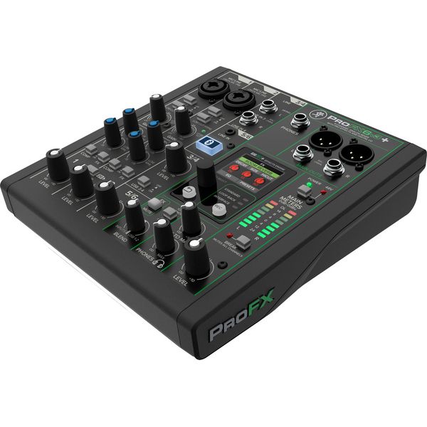 Mackie ProFX6v3+ 6-channel Mixer with Effects and USB