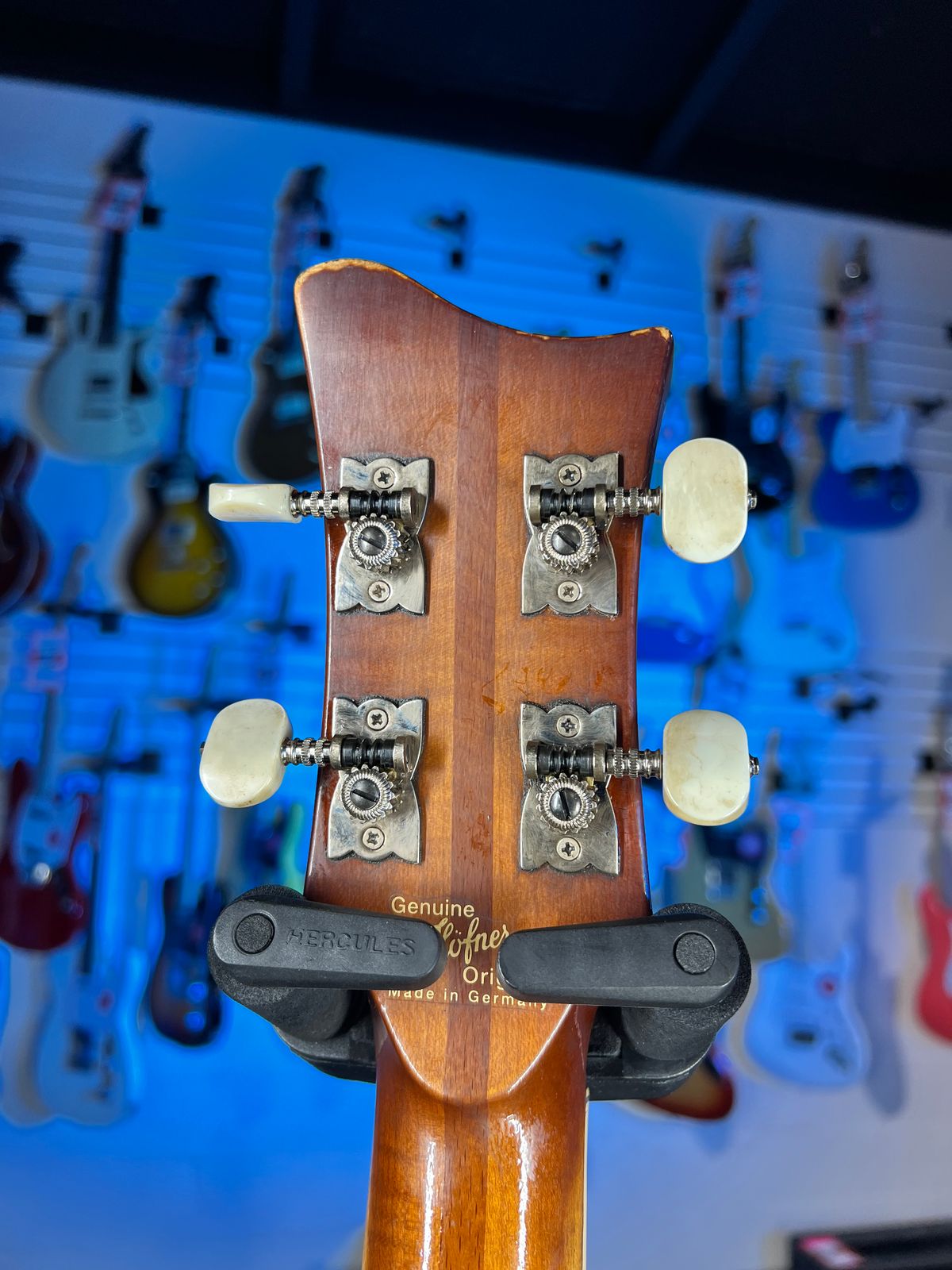 Hofner H500/1-64-0 2025 - Sunburst, Relic, With Hofner Case, 500/1 Vintage, 030