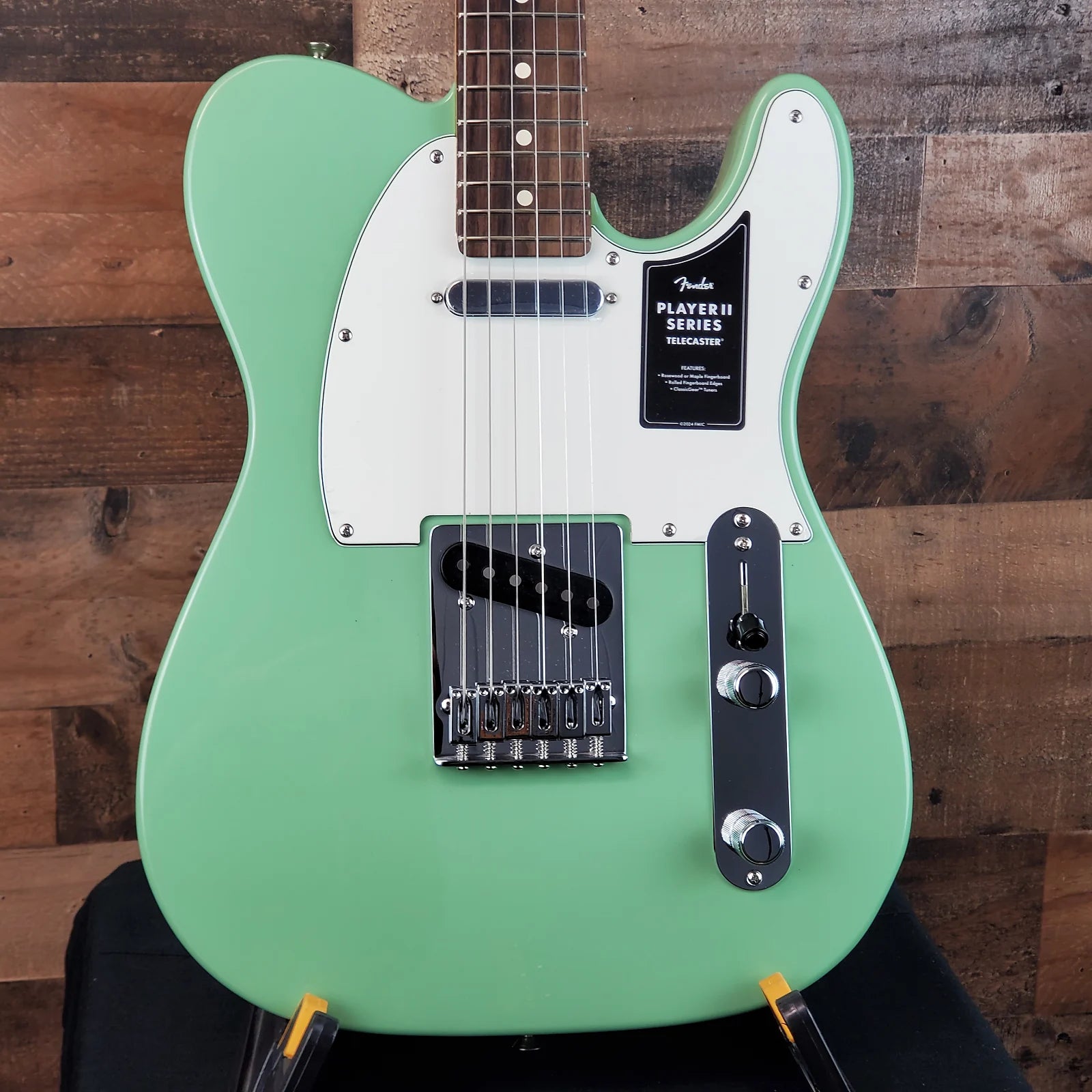 Fender Player II Telecaster Electric Guitar, Rosewood, Birch Green, 227