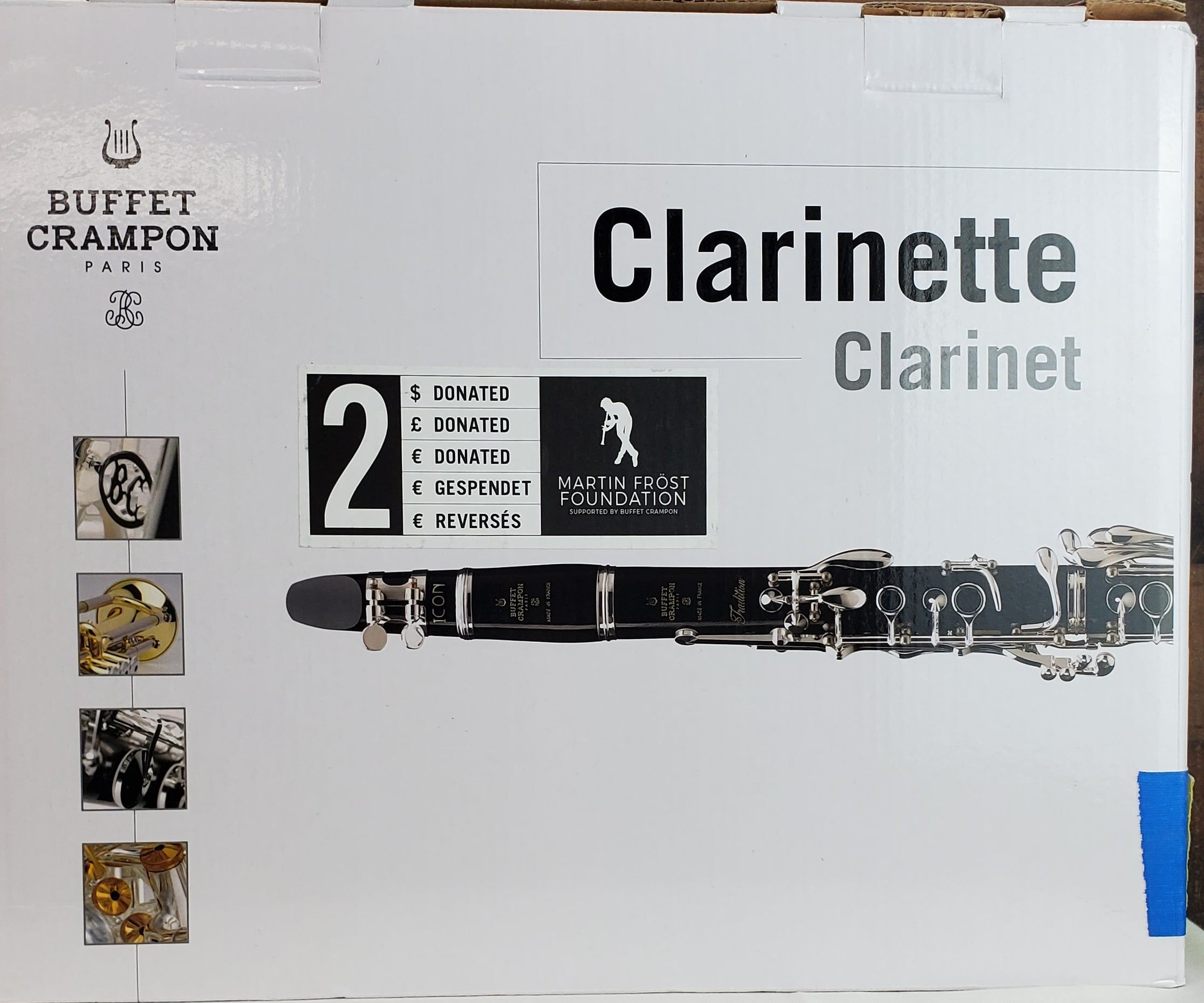 BUFFET CRAMPON Clarinet E11, Model BC2501N-5-0, AUTH DEALER