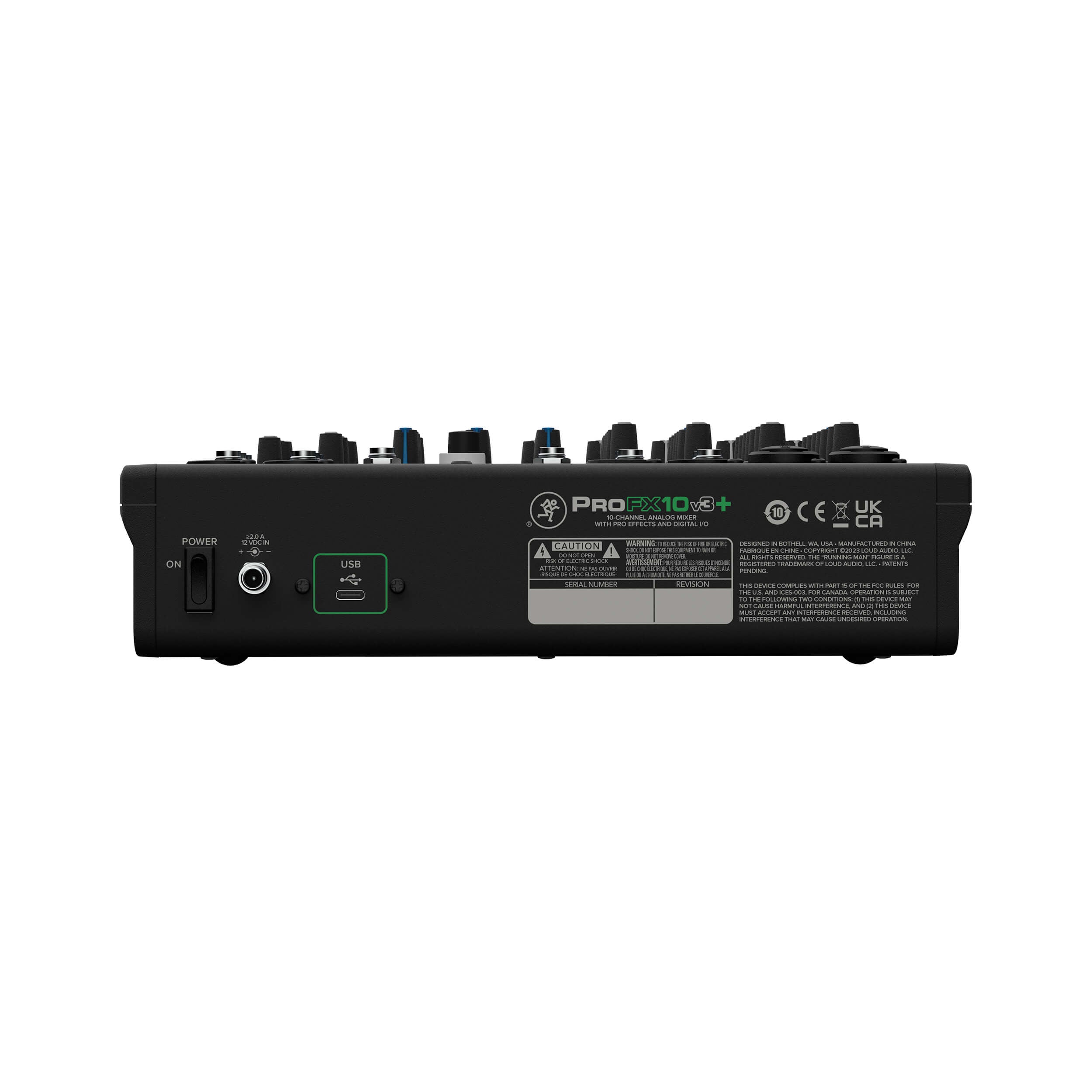 Mackie ProFX10v3+ 10-channel Mixer with USB and Enhanced Effects