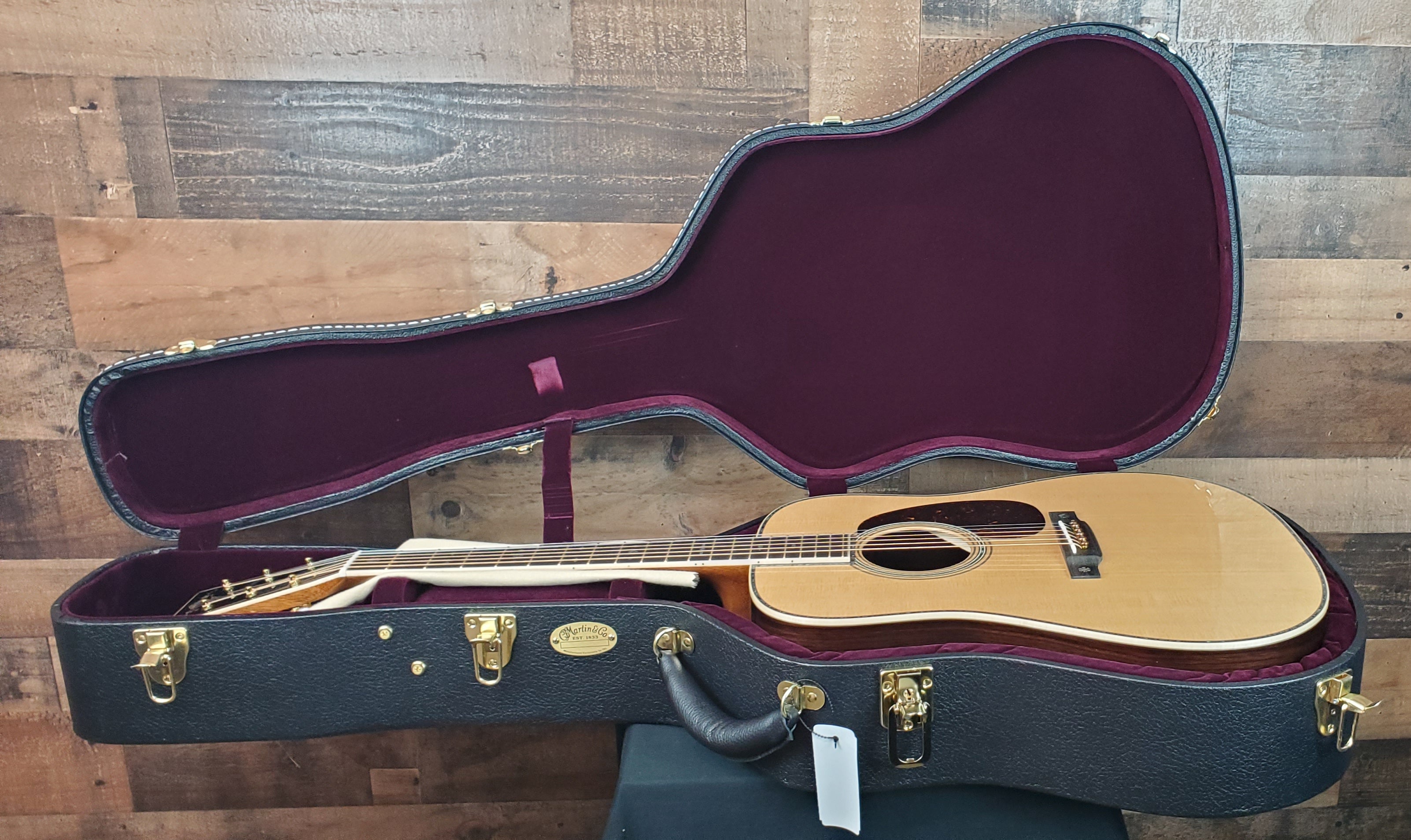 Martin D-42 Modern Deluxe Acoustic Guitar - Natural, Hardcase, Free Ship, #631