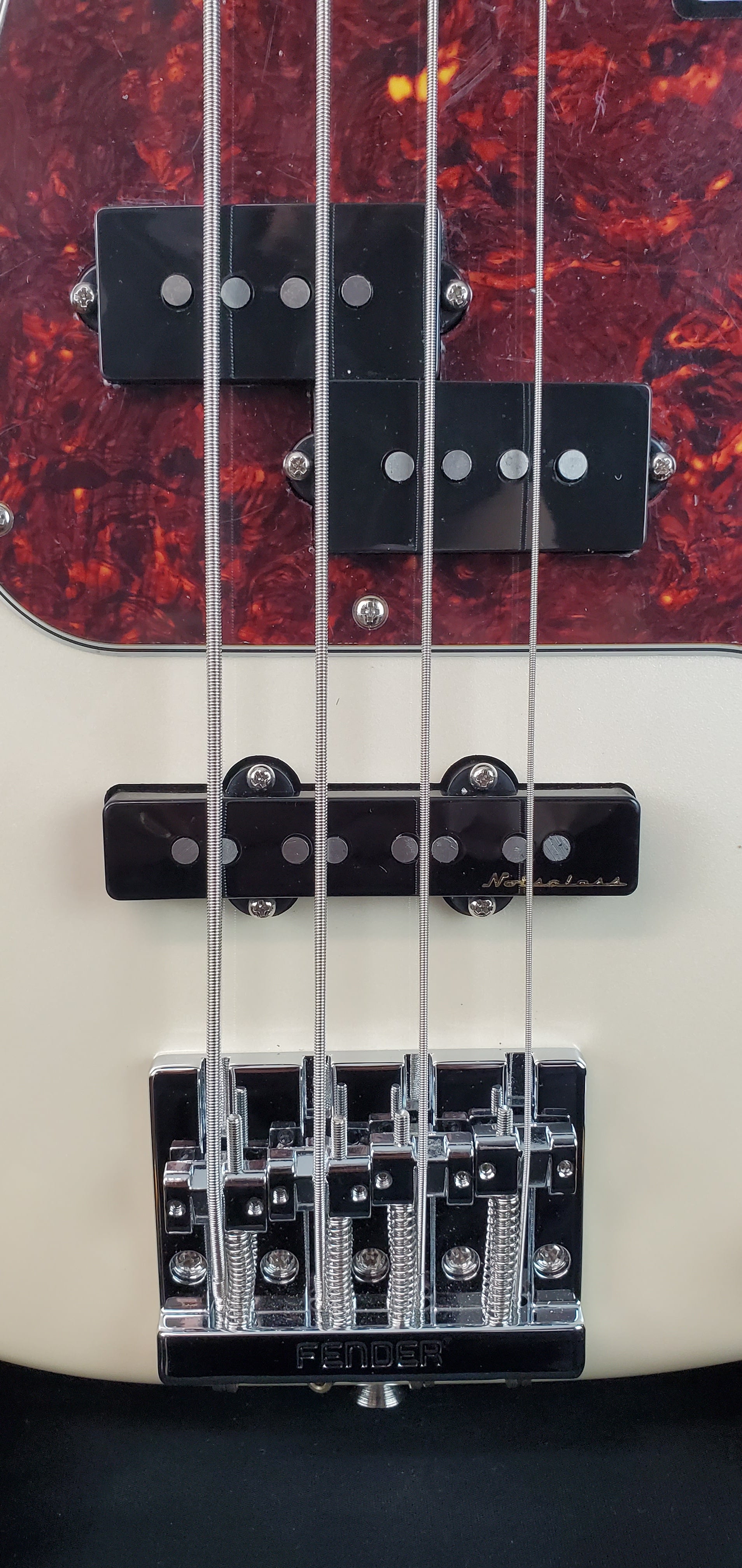 Player II Modified Active Precision Bass, Olympic Pearl, Gig Bag, 103