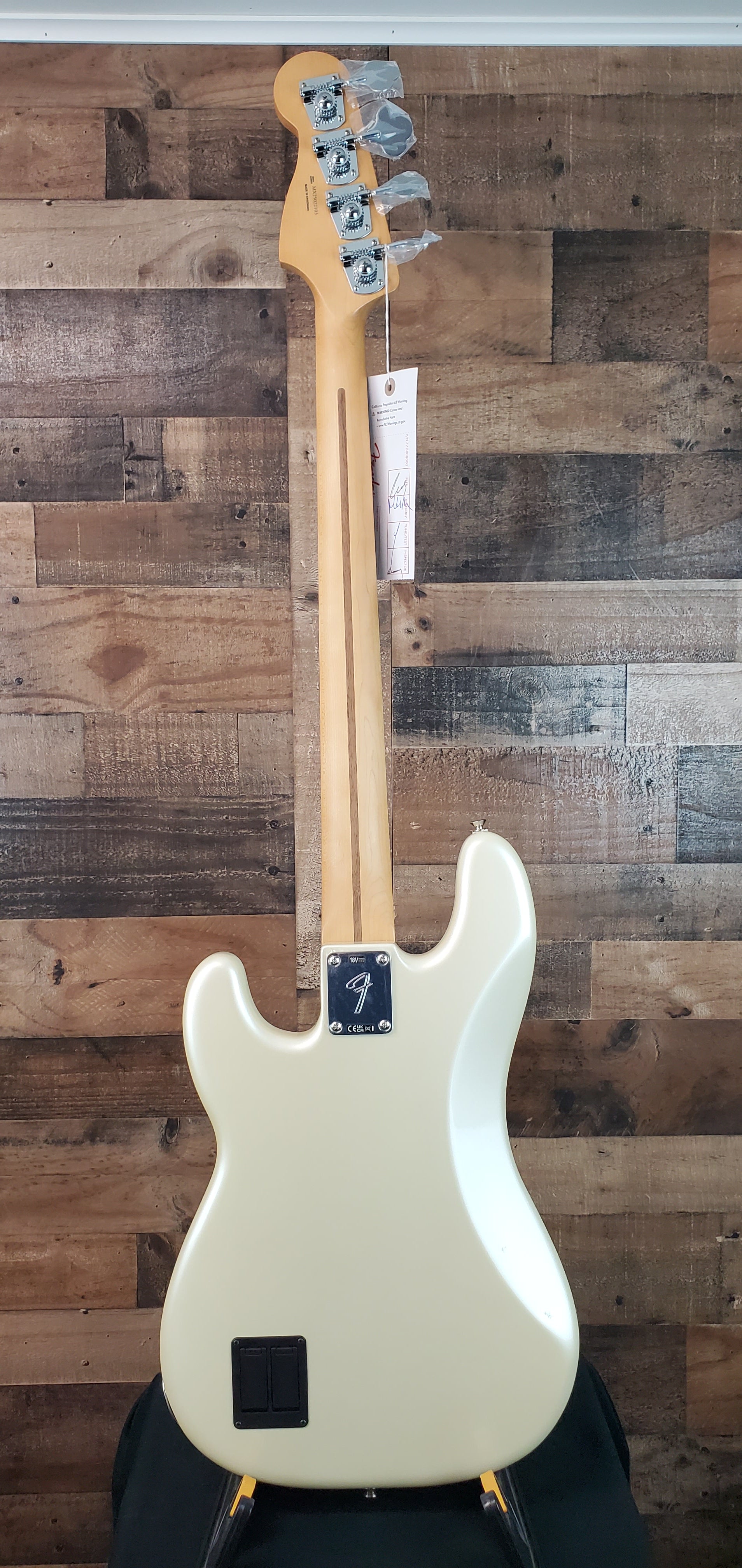 Player II Modified Active Precision Bass, Olympic Pearl, Gig Bag, 103