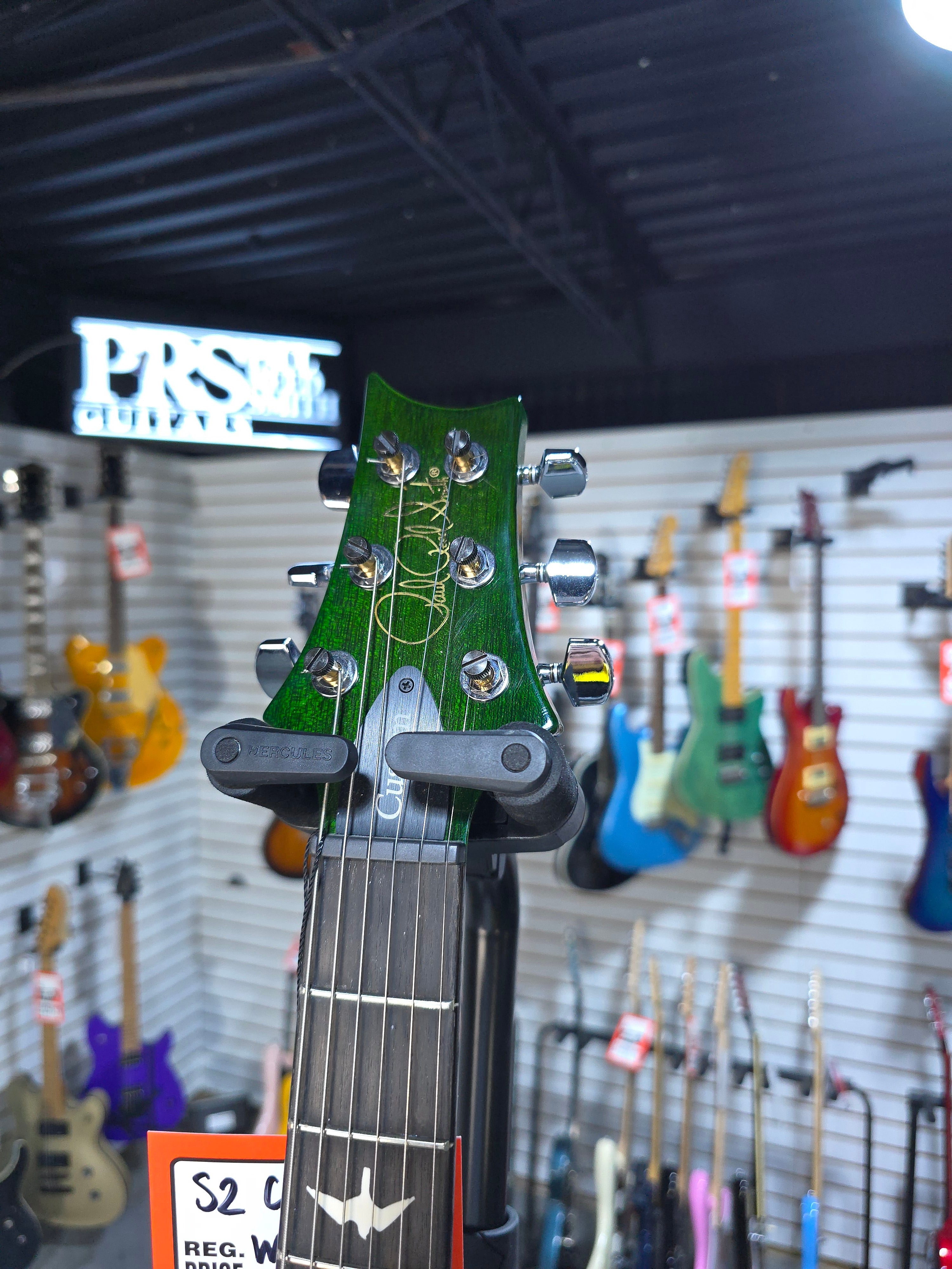 S2 Custom 24 - C&M Exclusive Eriza Verde Quilt Top w/Ebony Board #514 GET PLEK'D!