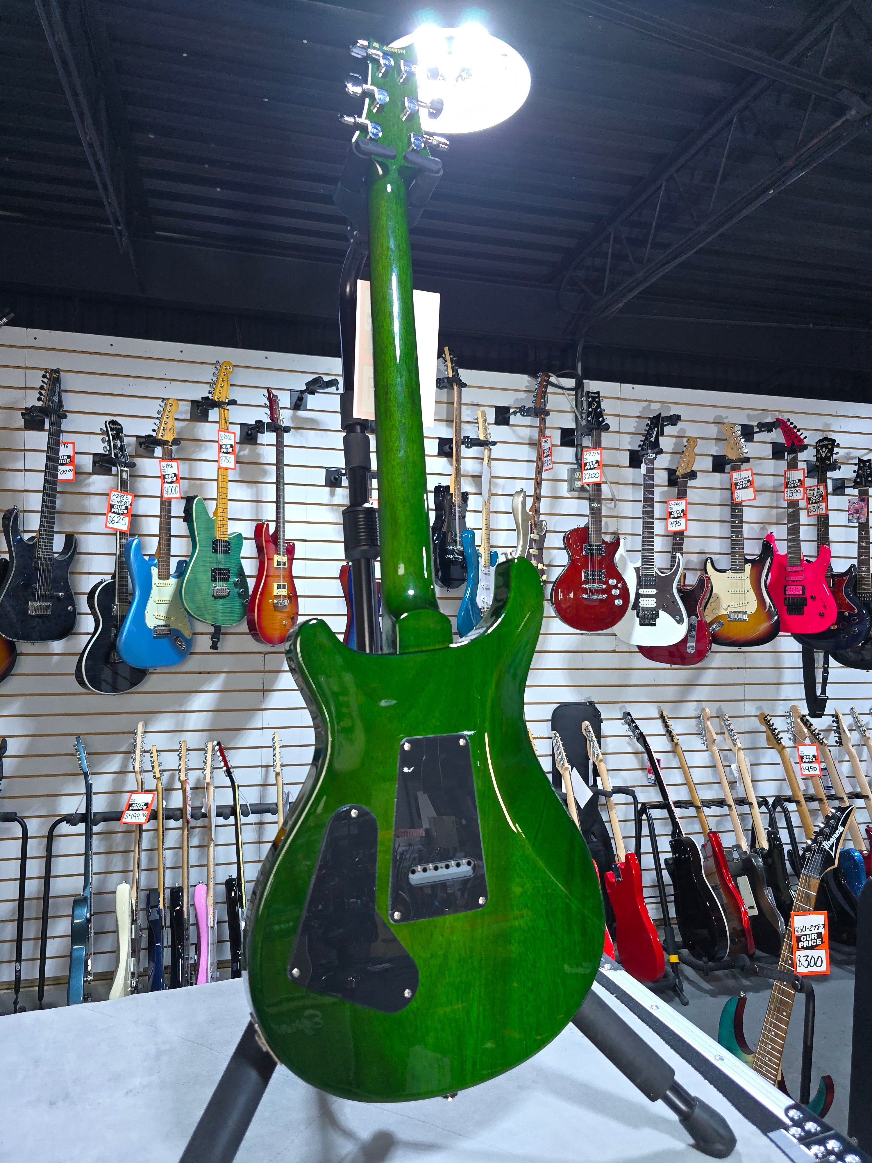 S2 Custom 24 - C&M Exclusive Eriza Verde Quilt Top w/Ebony Board #514 GET PLEK'D!