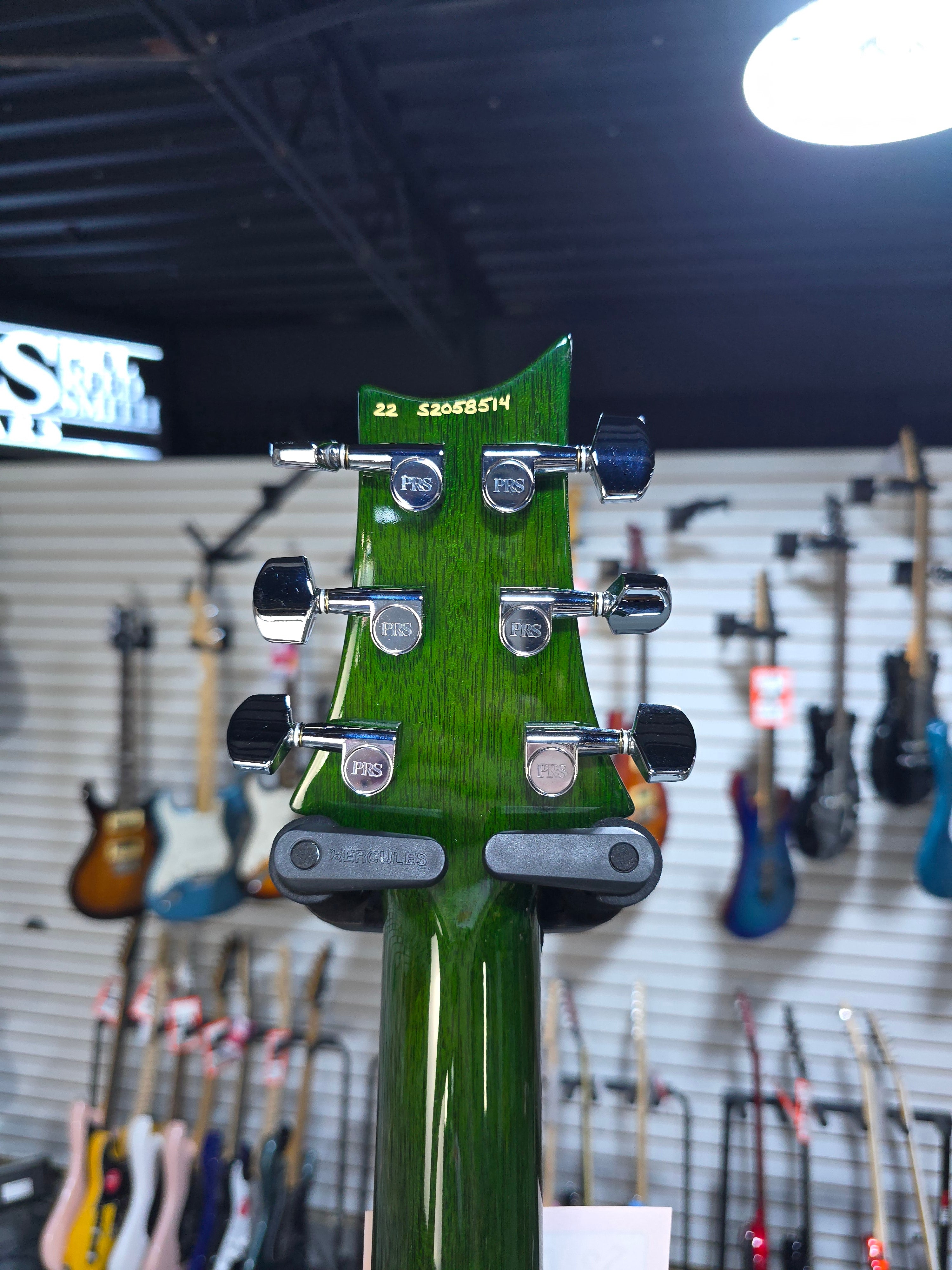 S2 Custom 24 - C&M Exclusive Eriza Verde Quilt Top w/Ebony Board #514 GET PLEK'D!