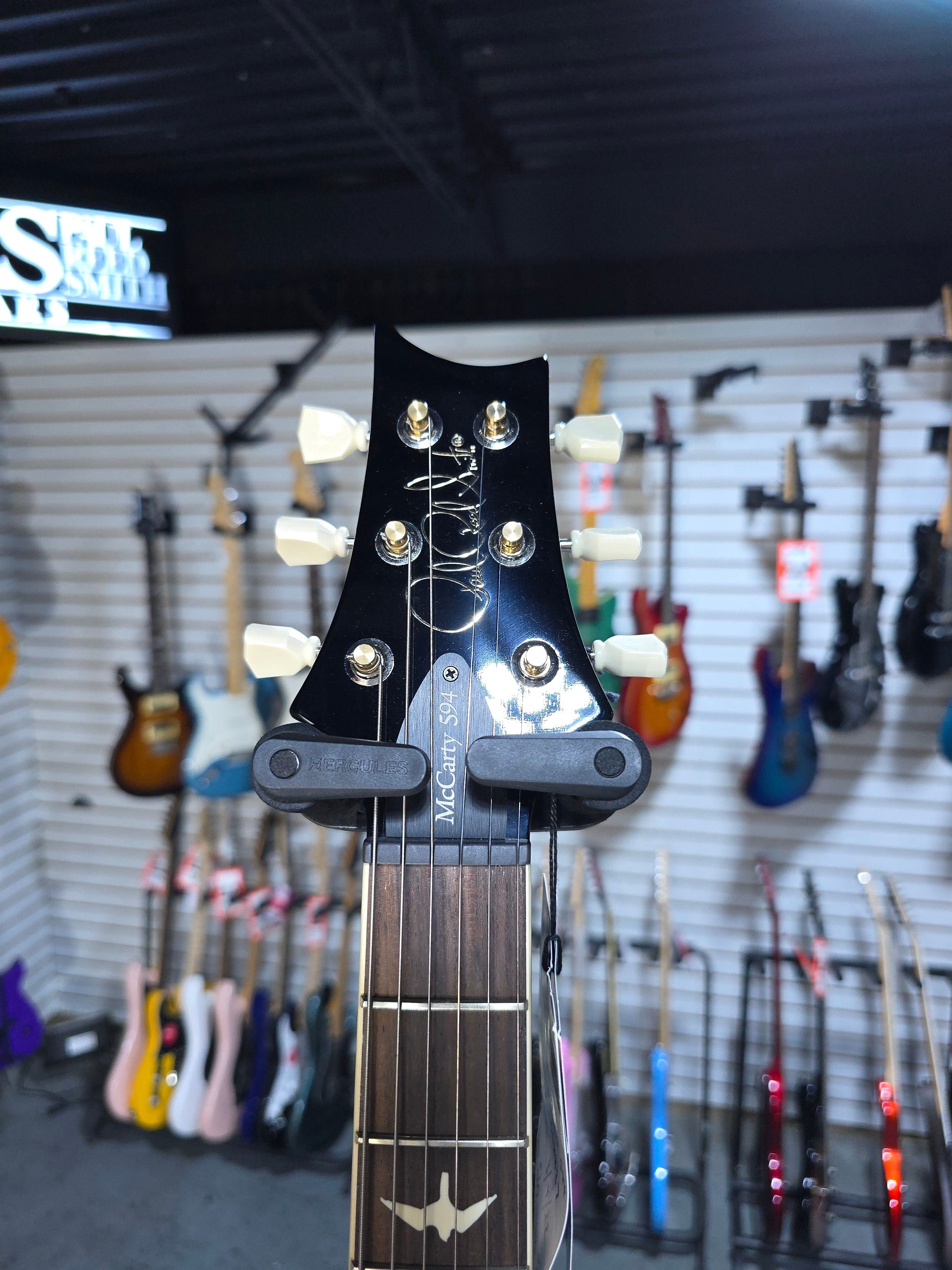S2 McCarty 594 Electric Guitar - Black Amber #837 GET PLEK'D!