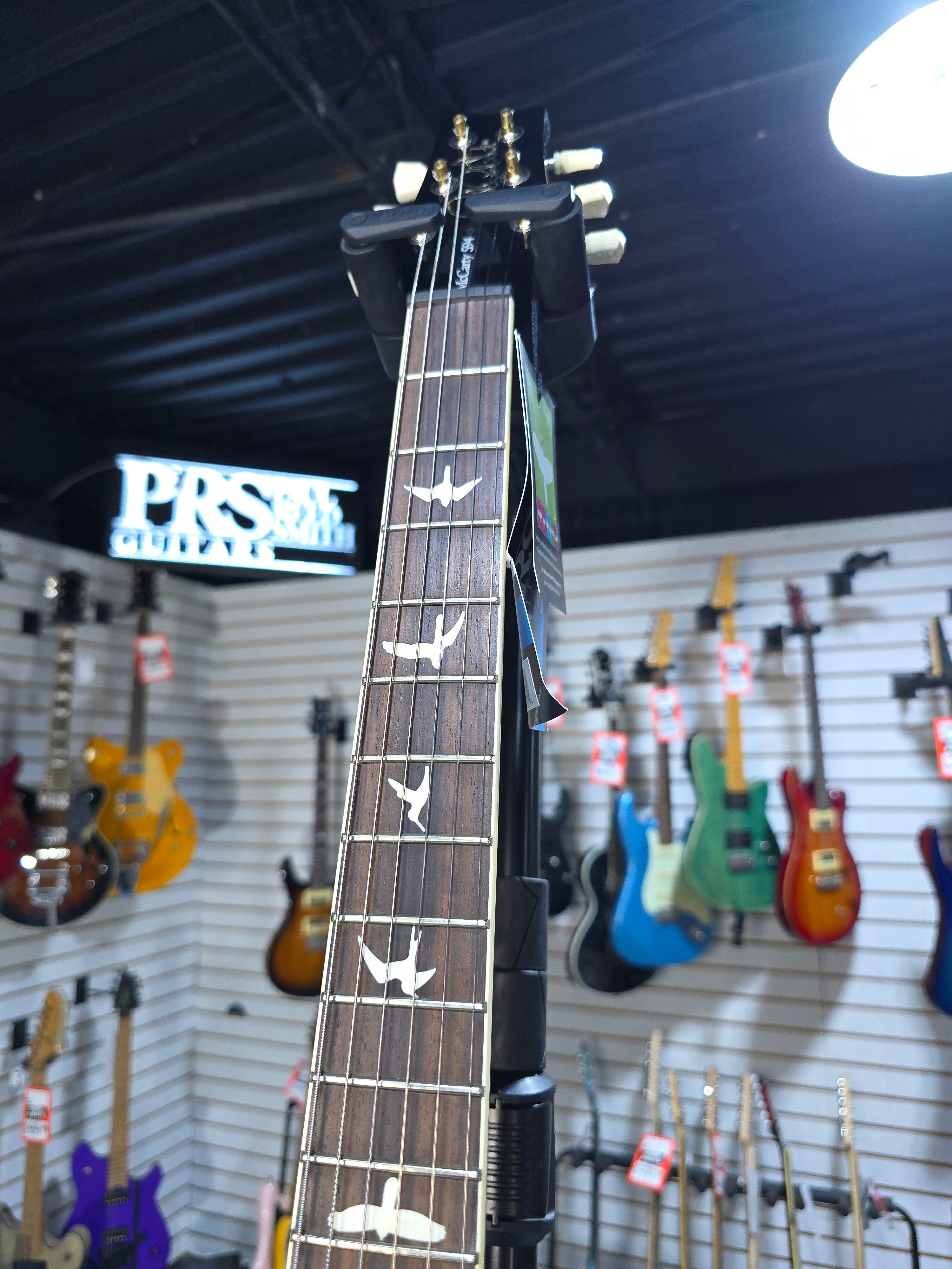 S2 McCarty 594 Electric Guitar - Black Amber #837 GET PLEK'D!