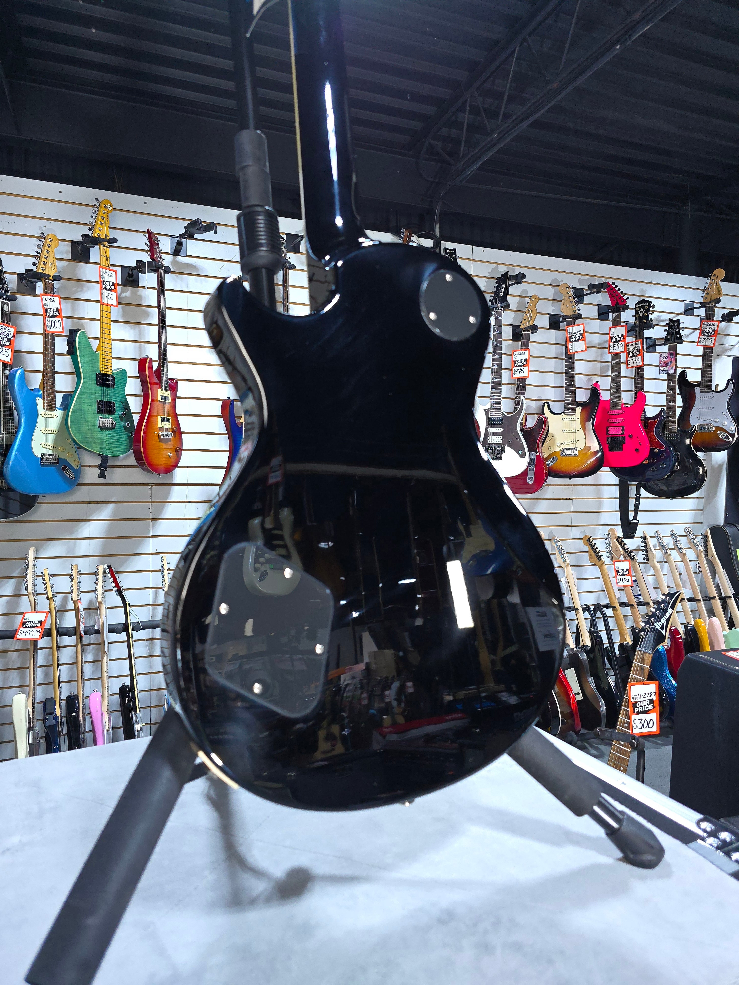 S2 McCarty 594 Electric Guitar - Black Amber #837 GET PLEK'D!