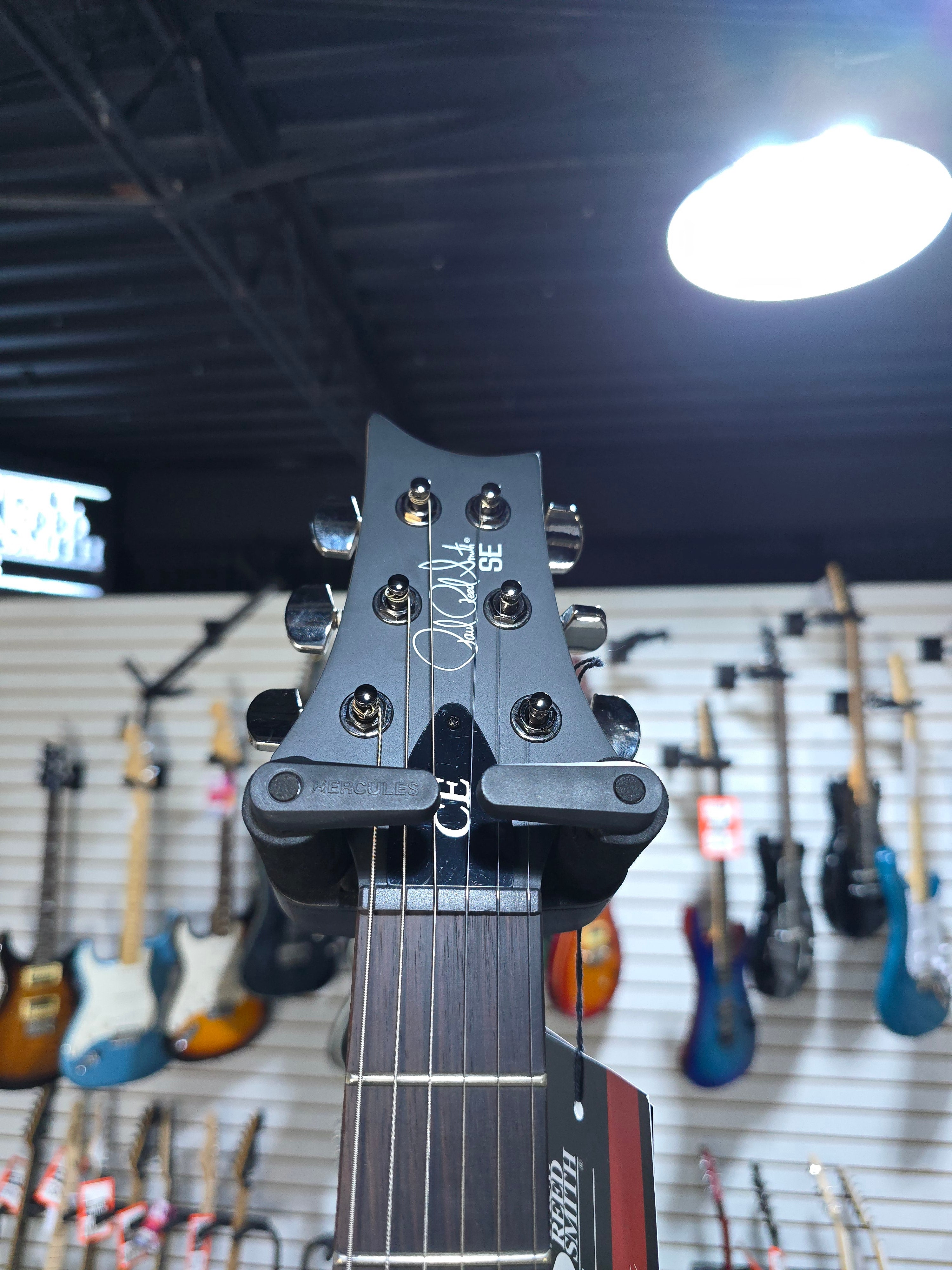 SE Sandblasted CE 24 Electric Guitar - Sandblasted White, Limited Edition #086 GET PLEK'D!