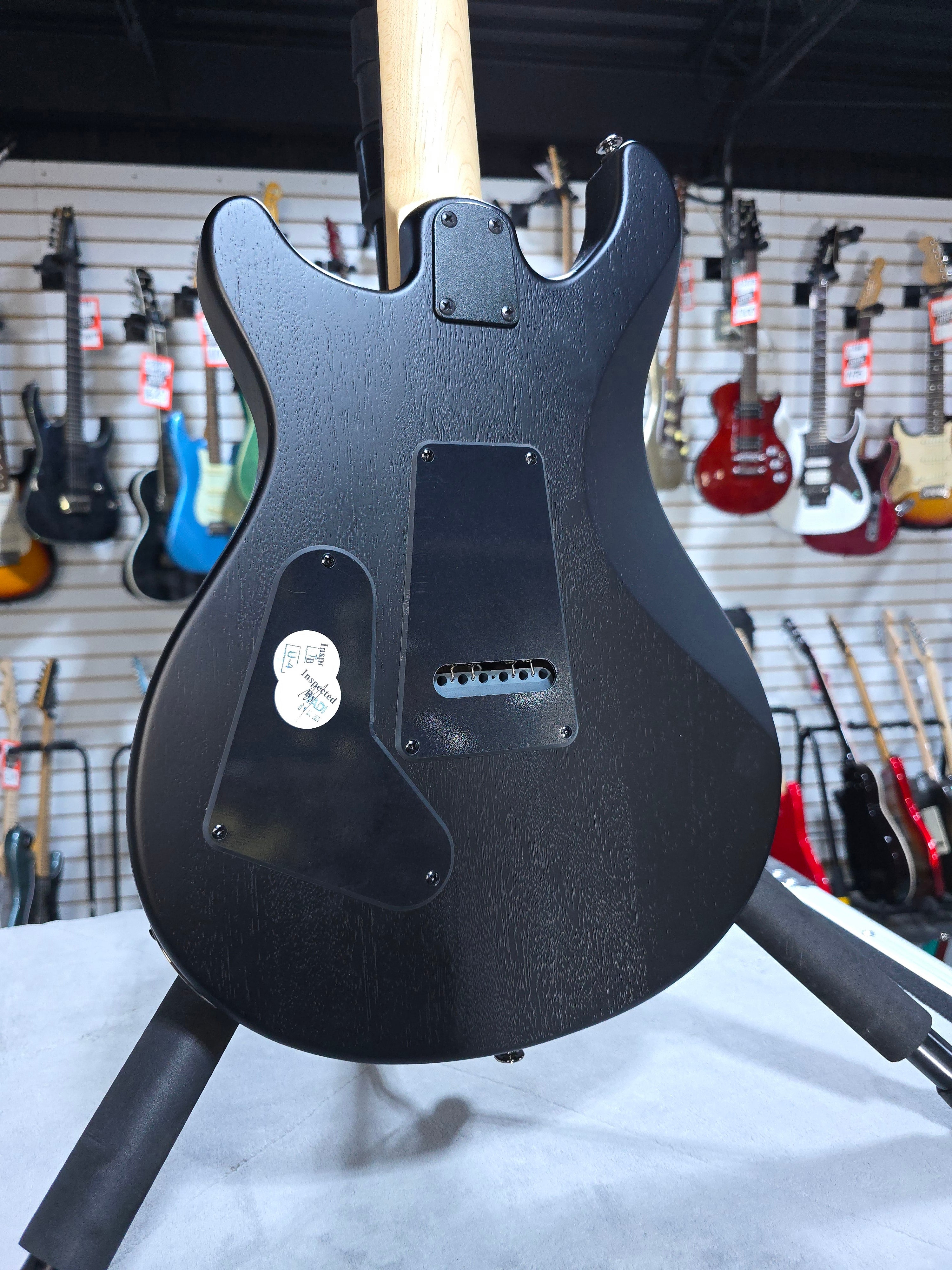SE Sandblasted CE 24 Electric Guitar - Sandblasted White, Limited Edition #086 GET PLEK'D!