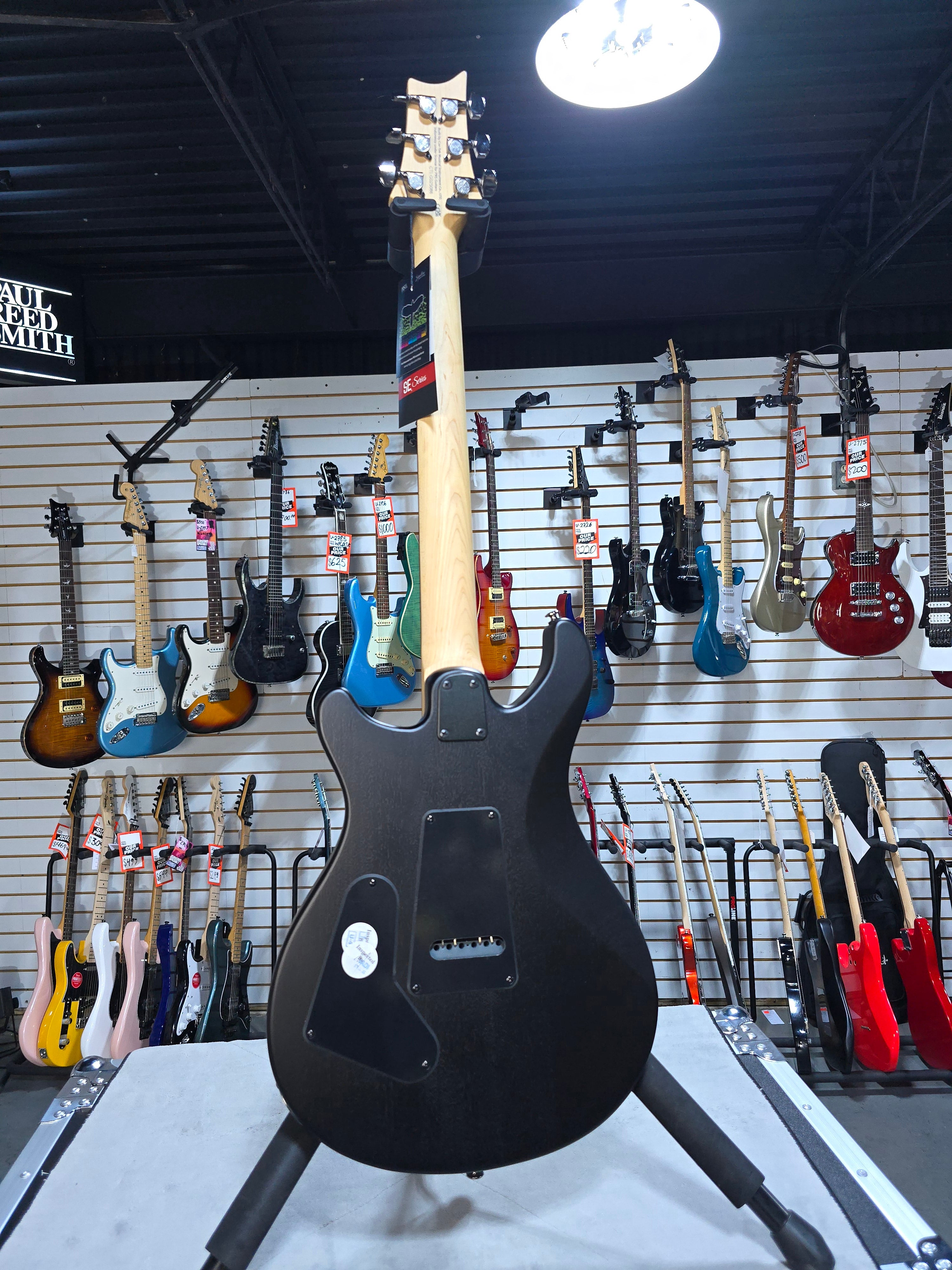 SE Sandblasted CE 24 Electric Guitar - Sandblasted White, Limited Edition #086 GET PLEK'D!