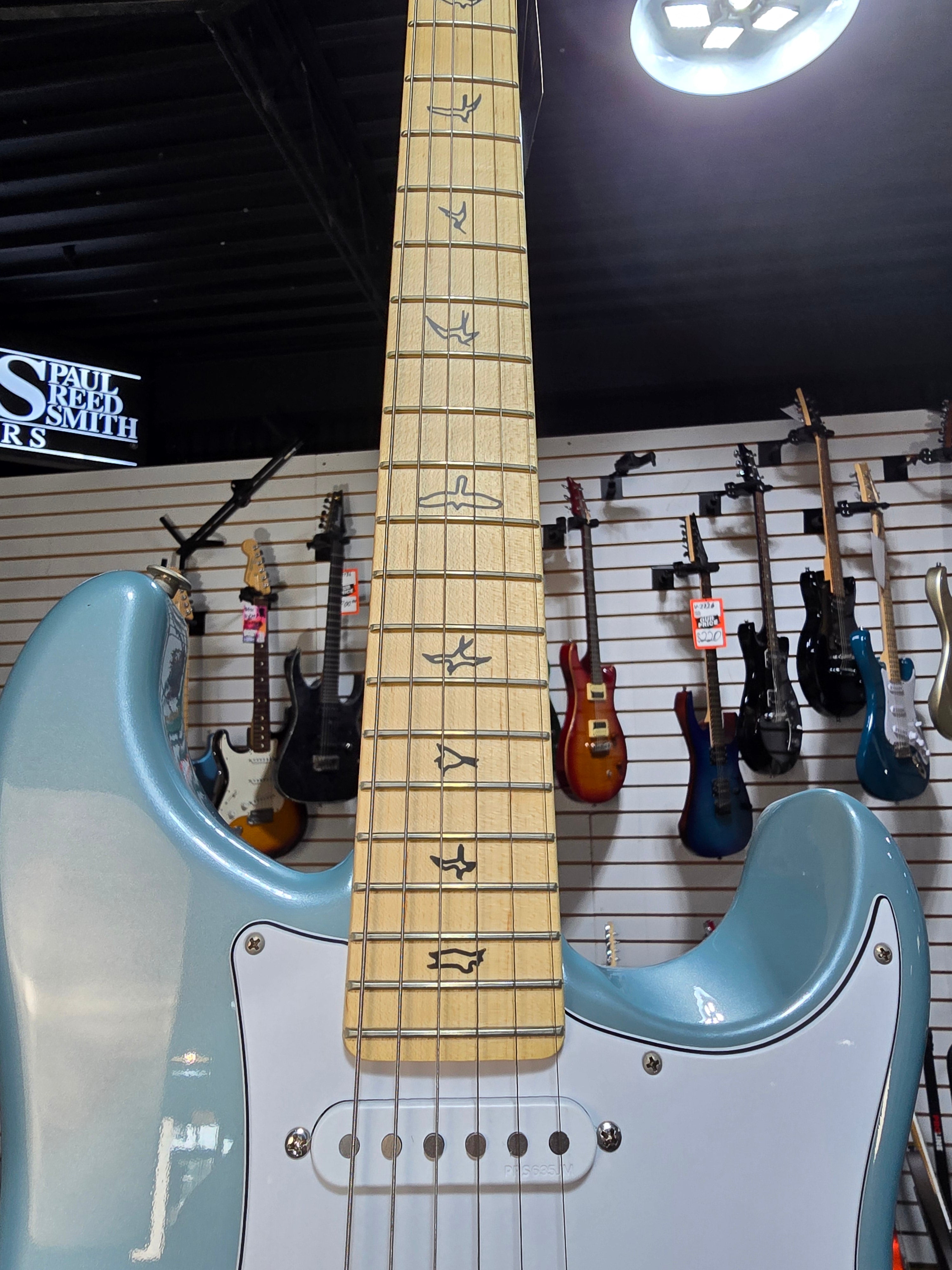Silver Sky Electric Guitar - Polar Blue with Maple Fingerboard #920 GET PLEK'D!