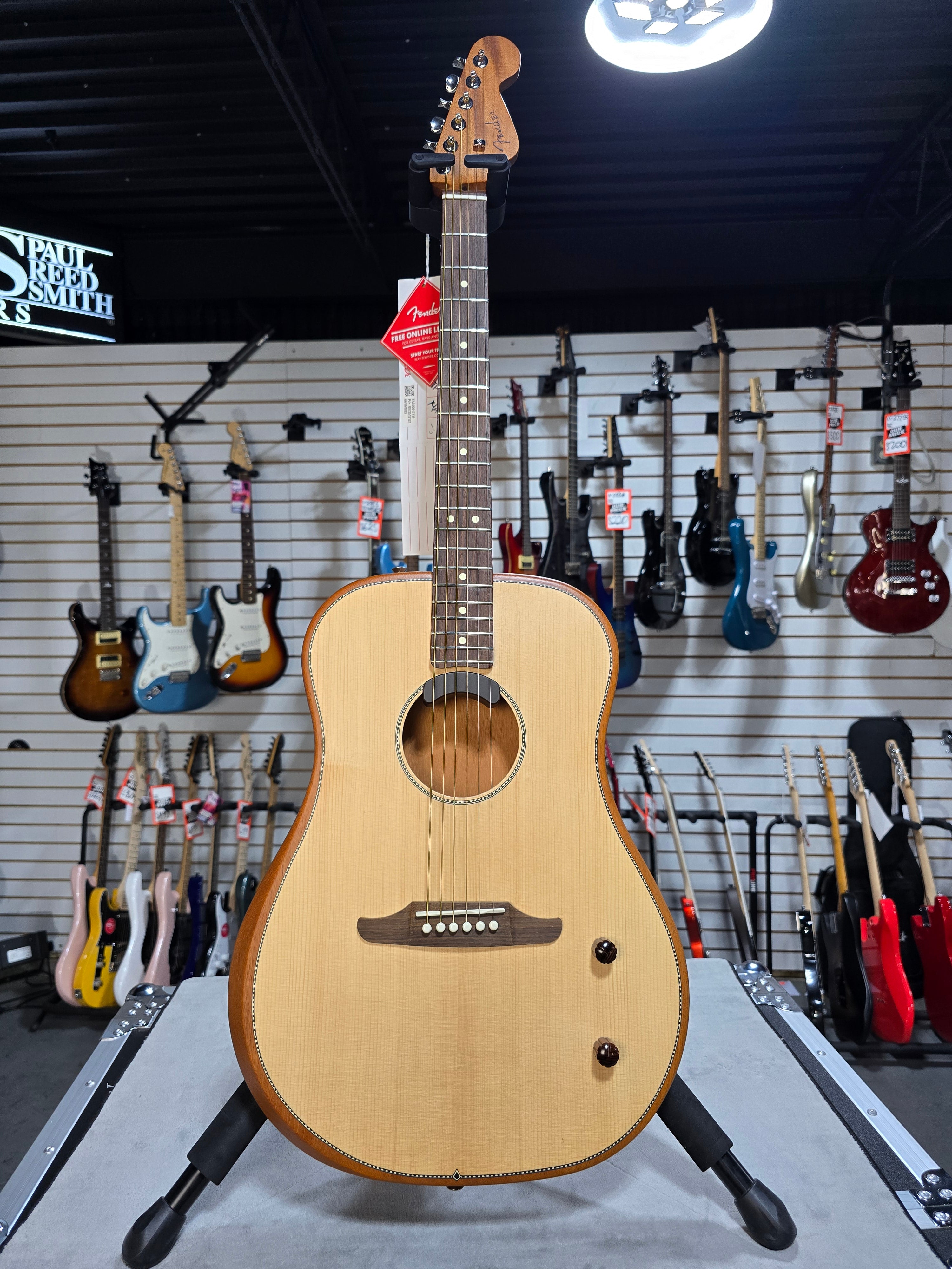 Fender Highway Series Dreadnought - Natural w/Gig Bag & PLEK*D #399