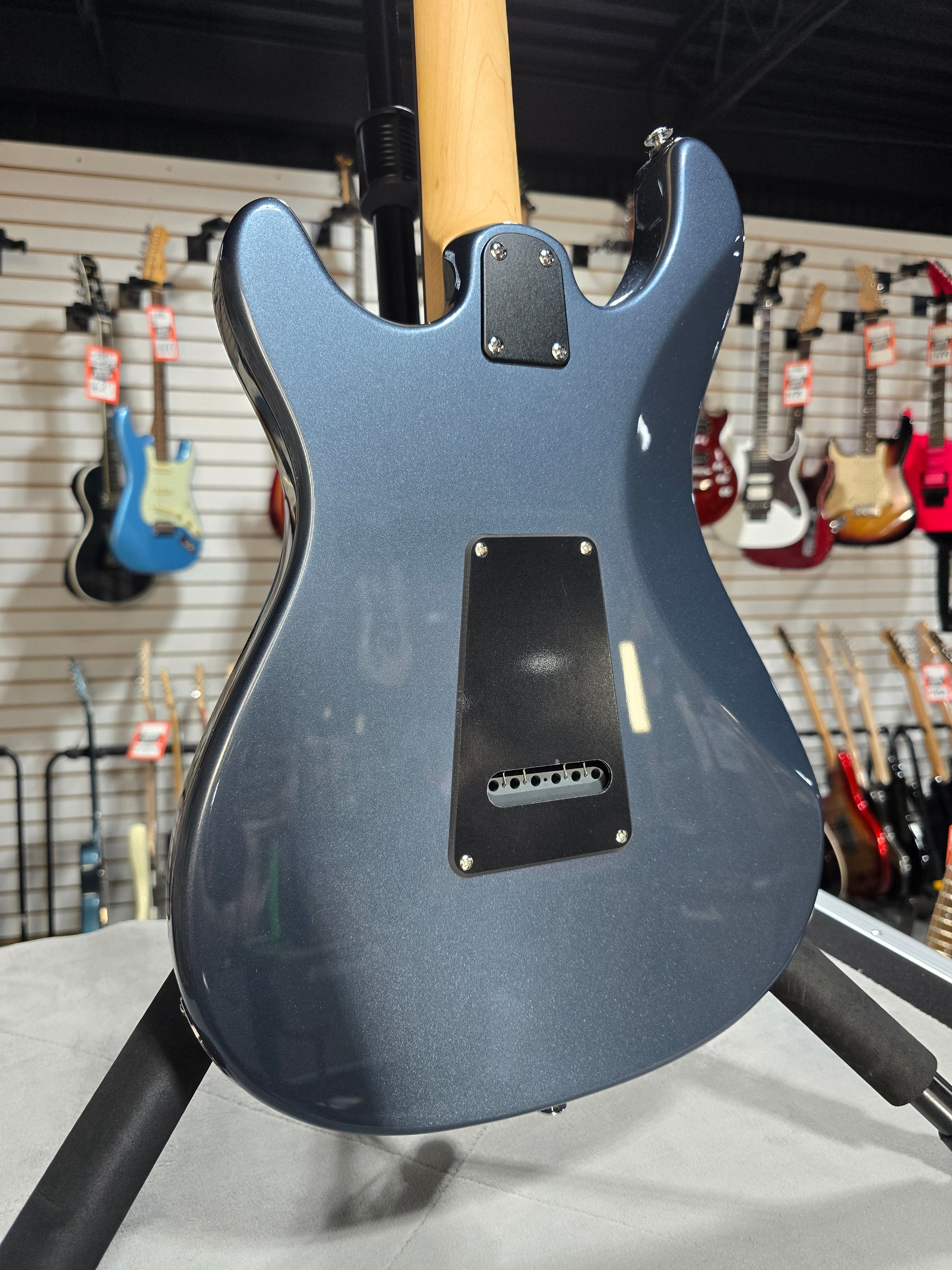 SE NF 3 Electric Guitar - Gun Metal Grey with Rosewood Fingerboard #320 GET PLEK'D!