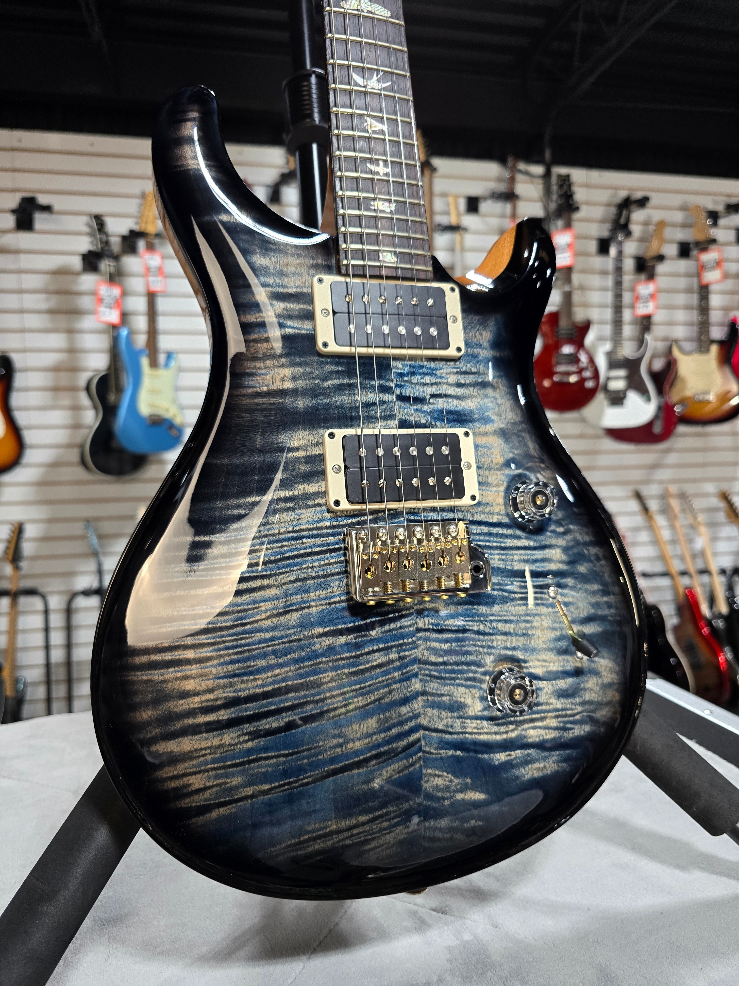 Custom 24 - Faded Whale Blue Burst #738 GET PLEK'D!