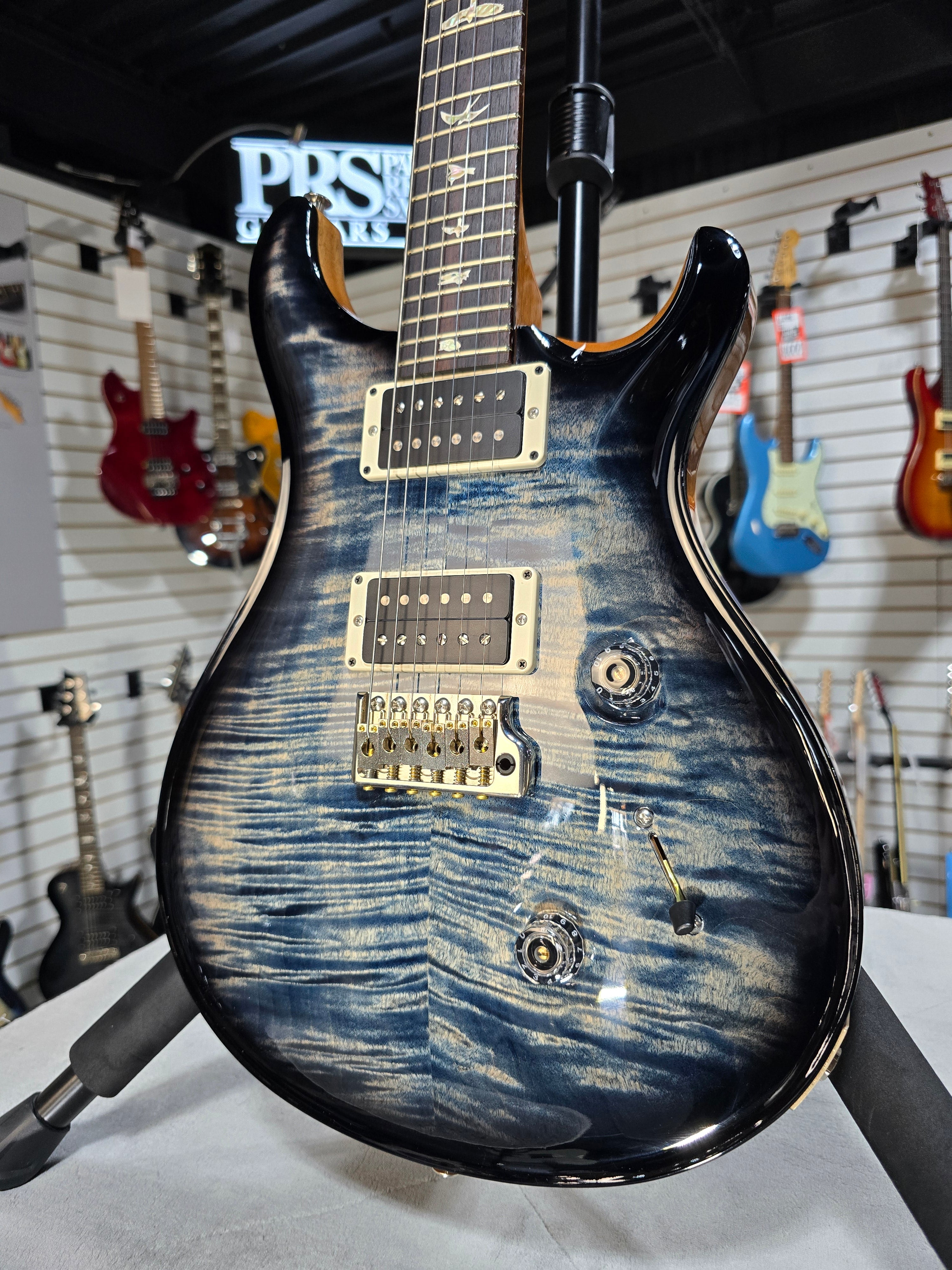 Custom 24 - Faded Whale Blue Burst #738 GET PLEK'D!