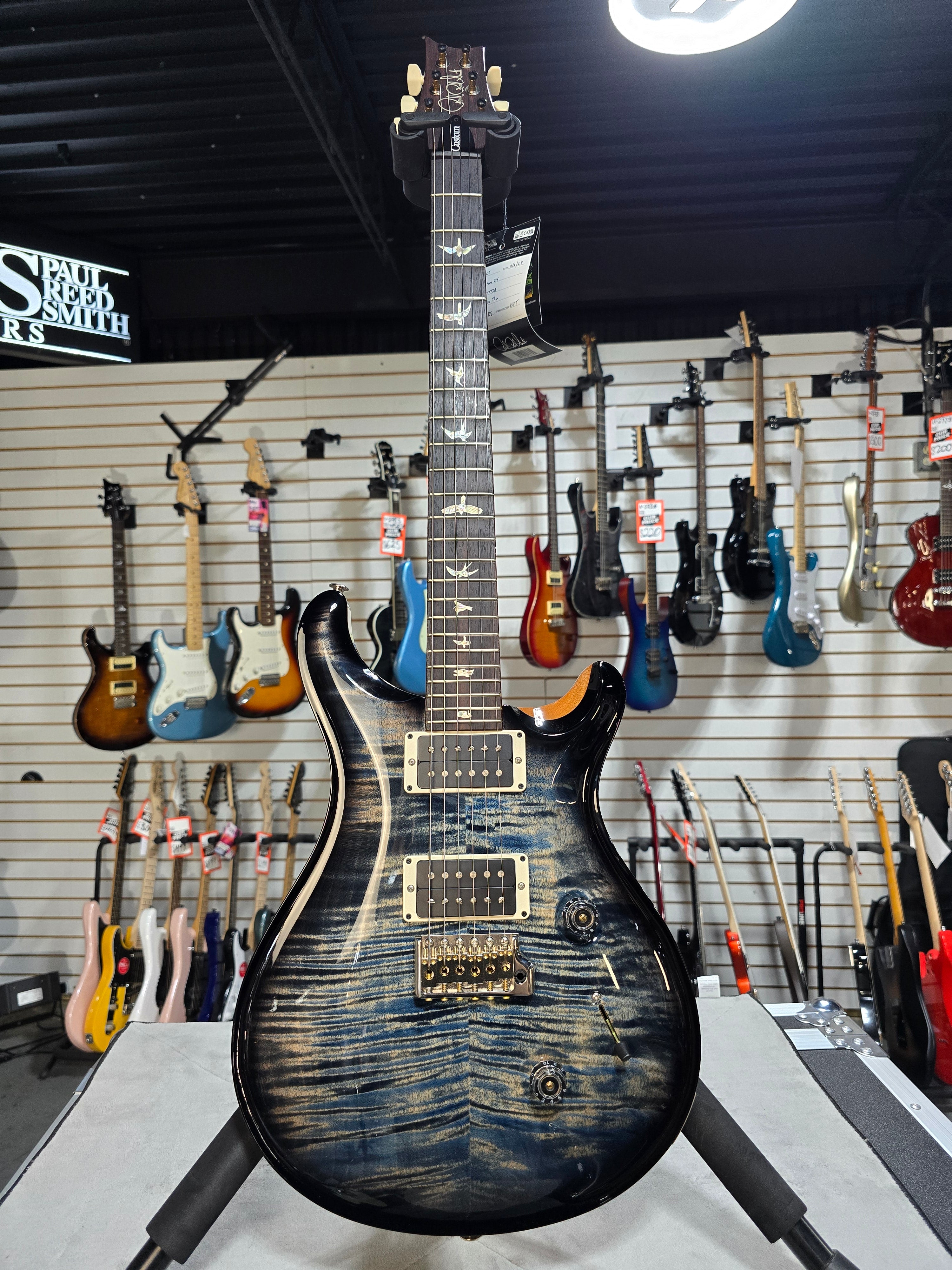 Custom 24 - Faded Whale Blue Burst #738 GET PLEK'D!