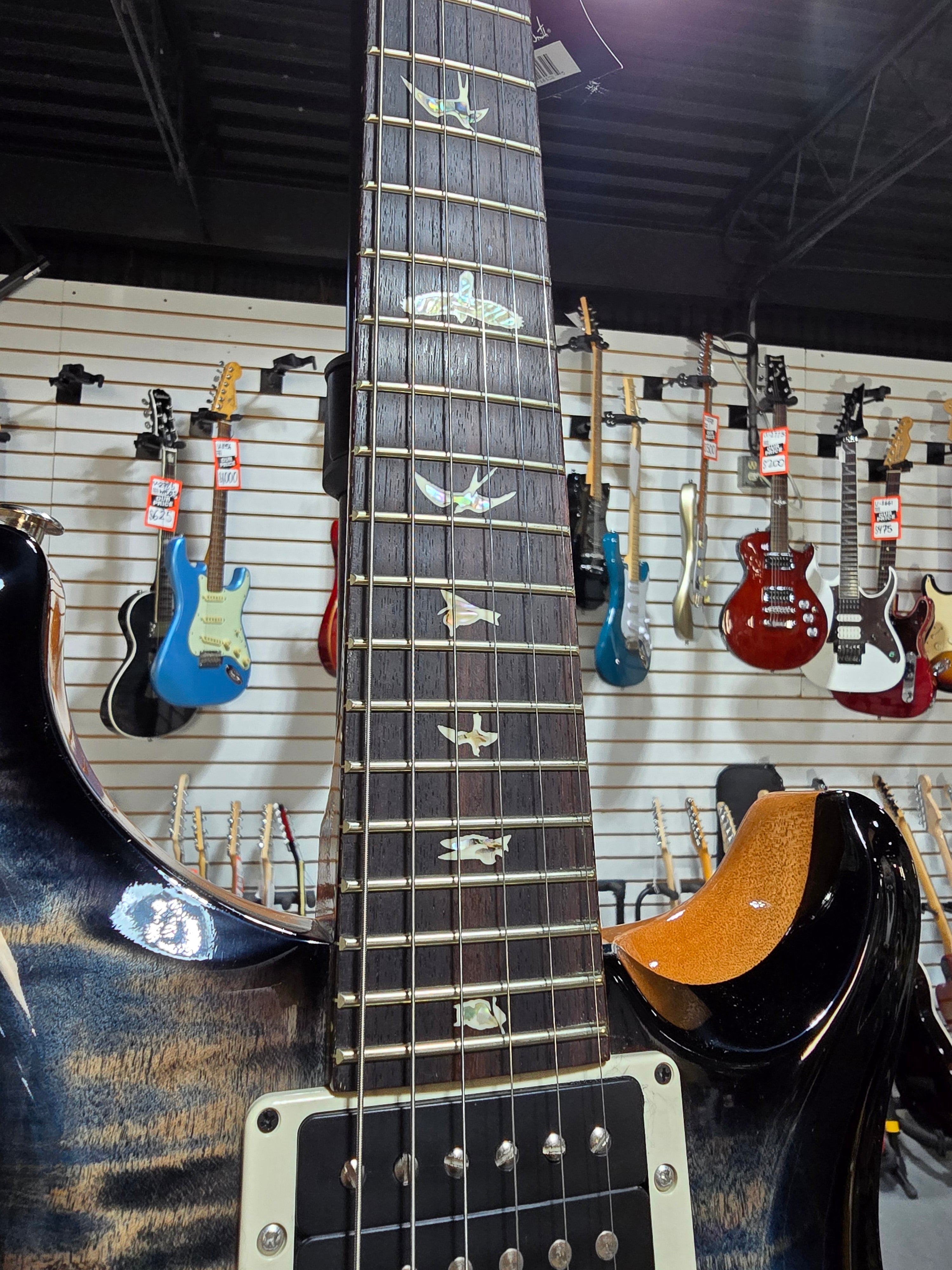 Custom 24 - Faded Whale Blue Burst #738 GET PLEK'D!
