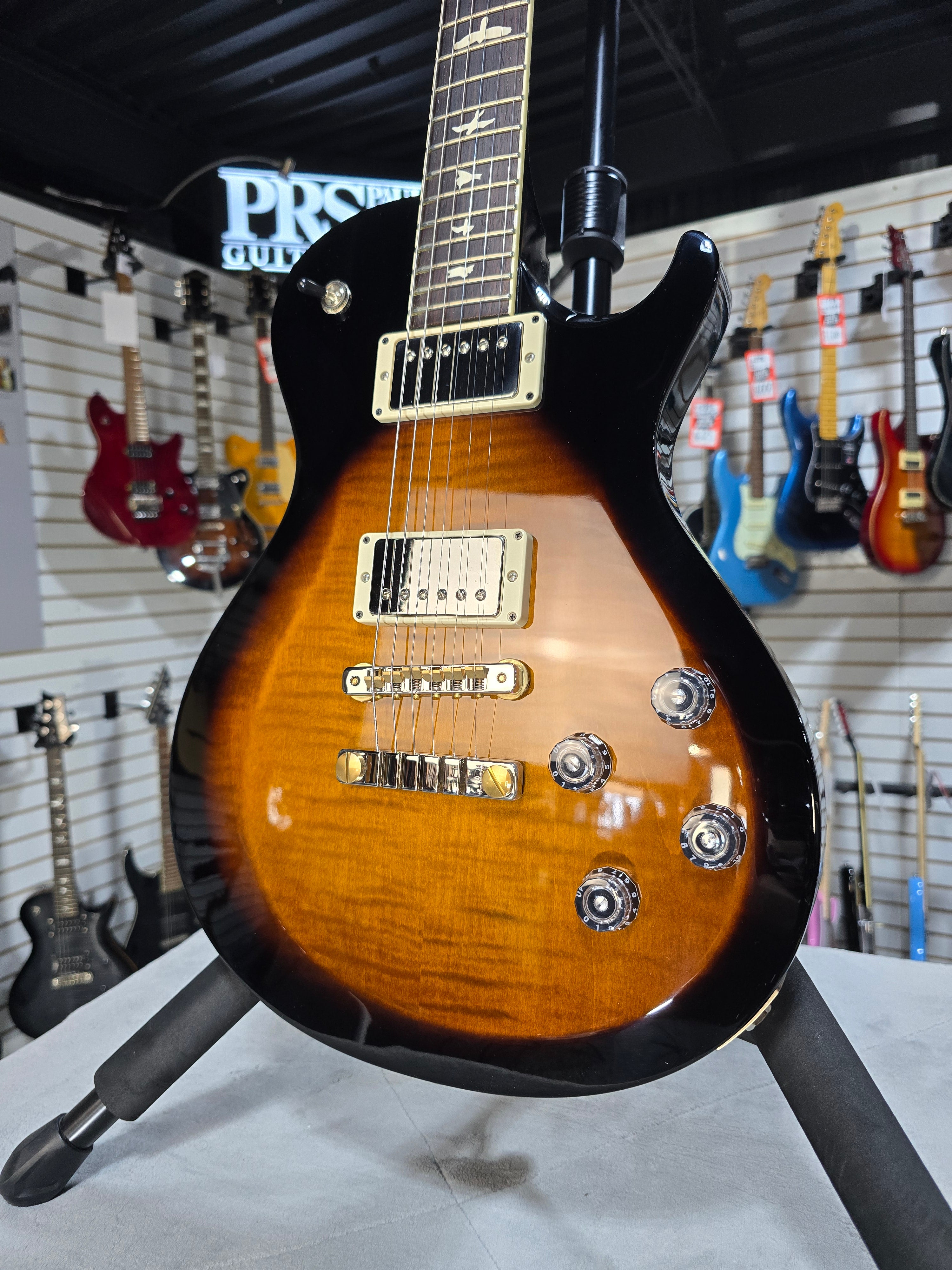 S2 Singlecut McCarty 594 Electric Guitar - Black Amber #200 GET PLEK'D!