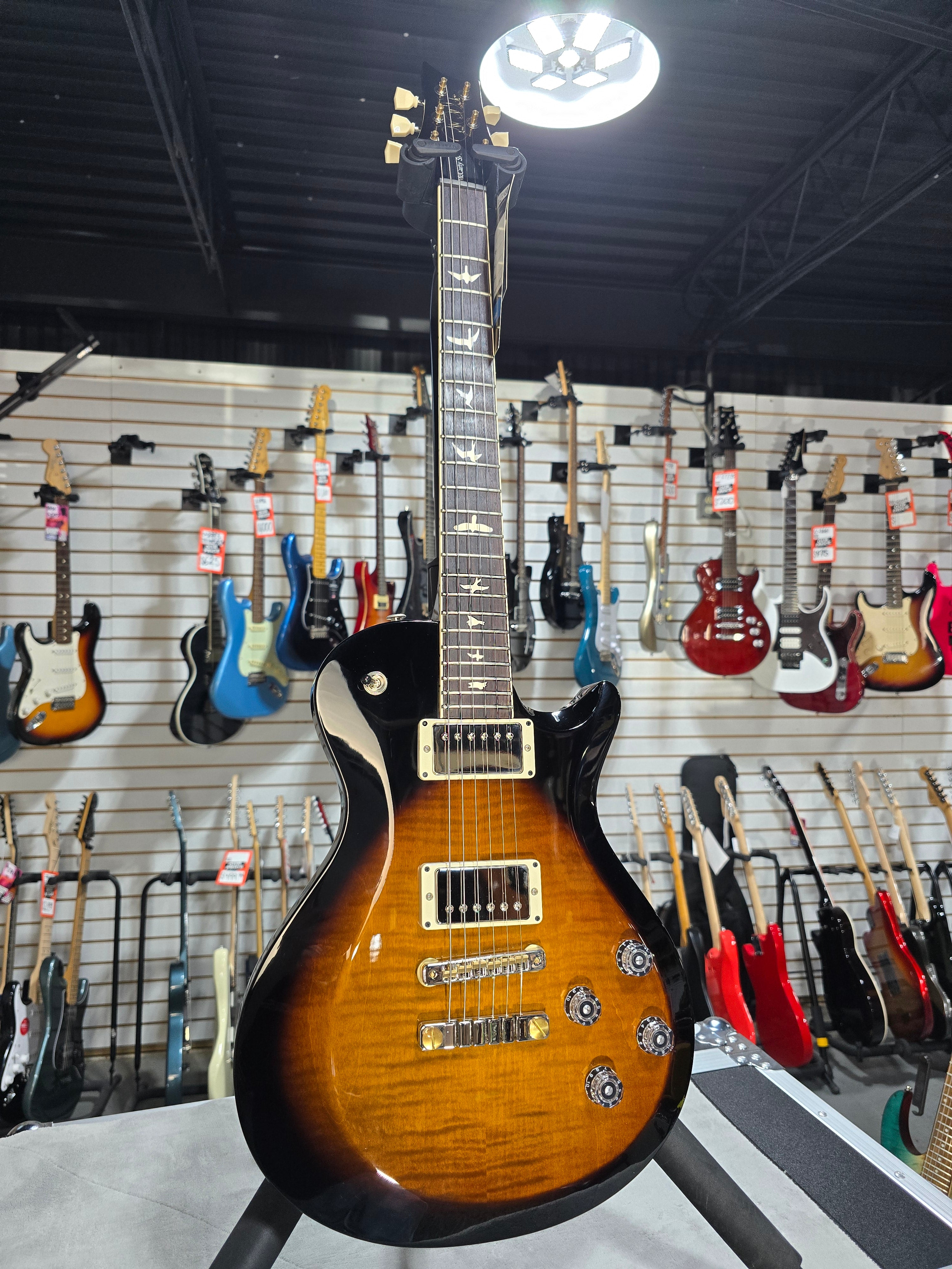 S2 Singlecut McCarty 594 Electric Guitar - Black Amber #200 GET PLEK'D!
