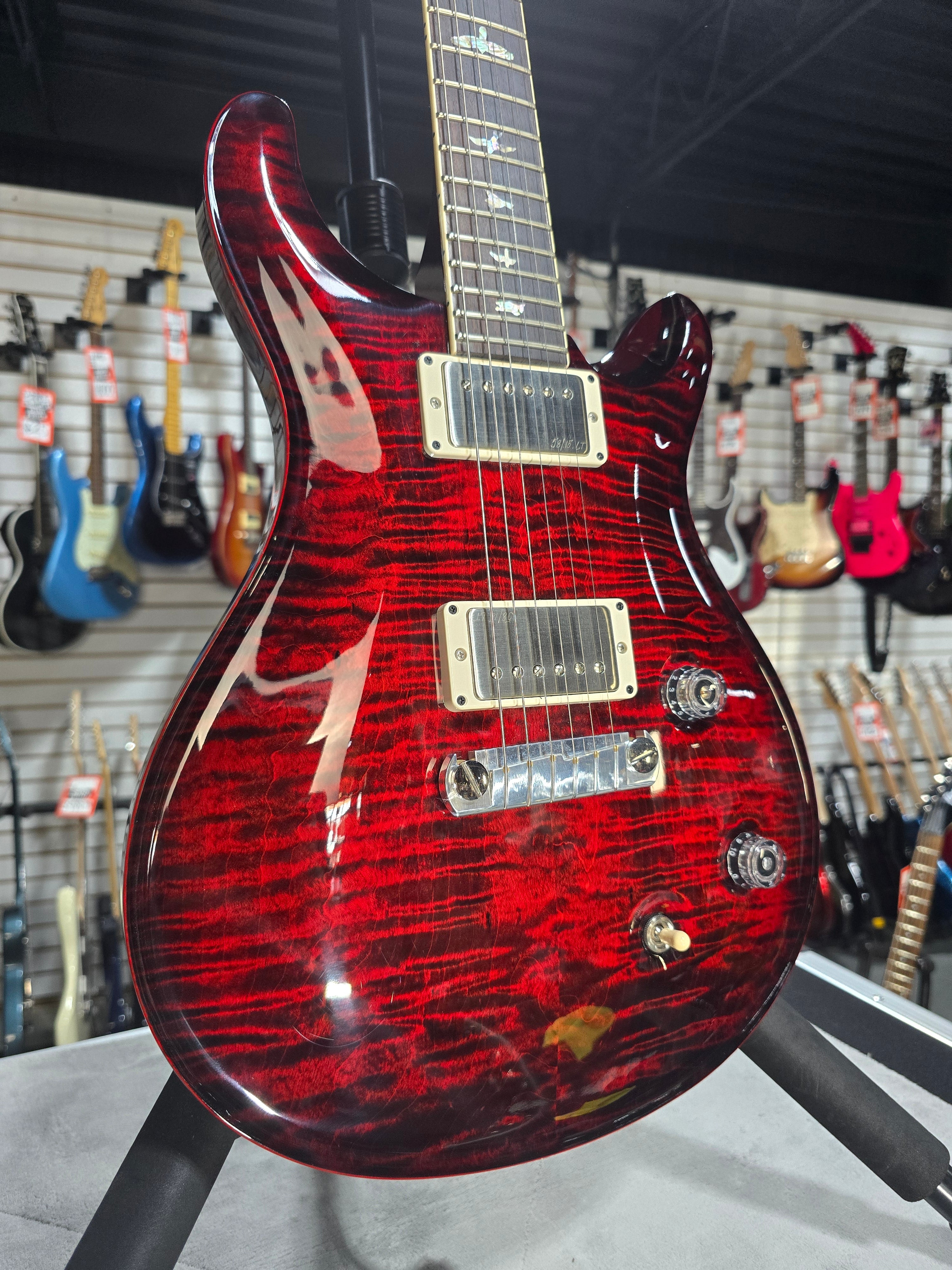 McCarty Electric Guitar - Fire Red Wrap #317 GET PLEK'D!