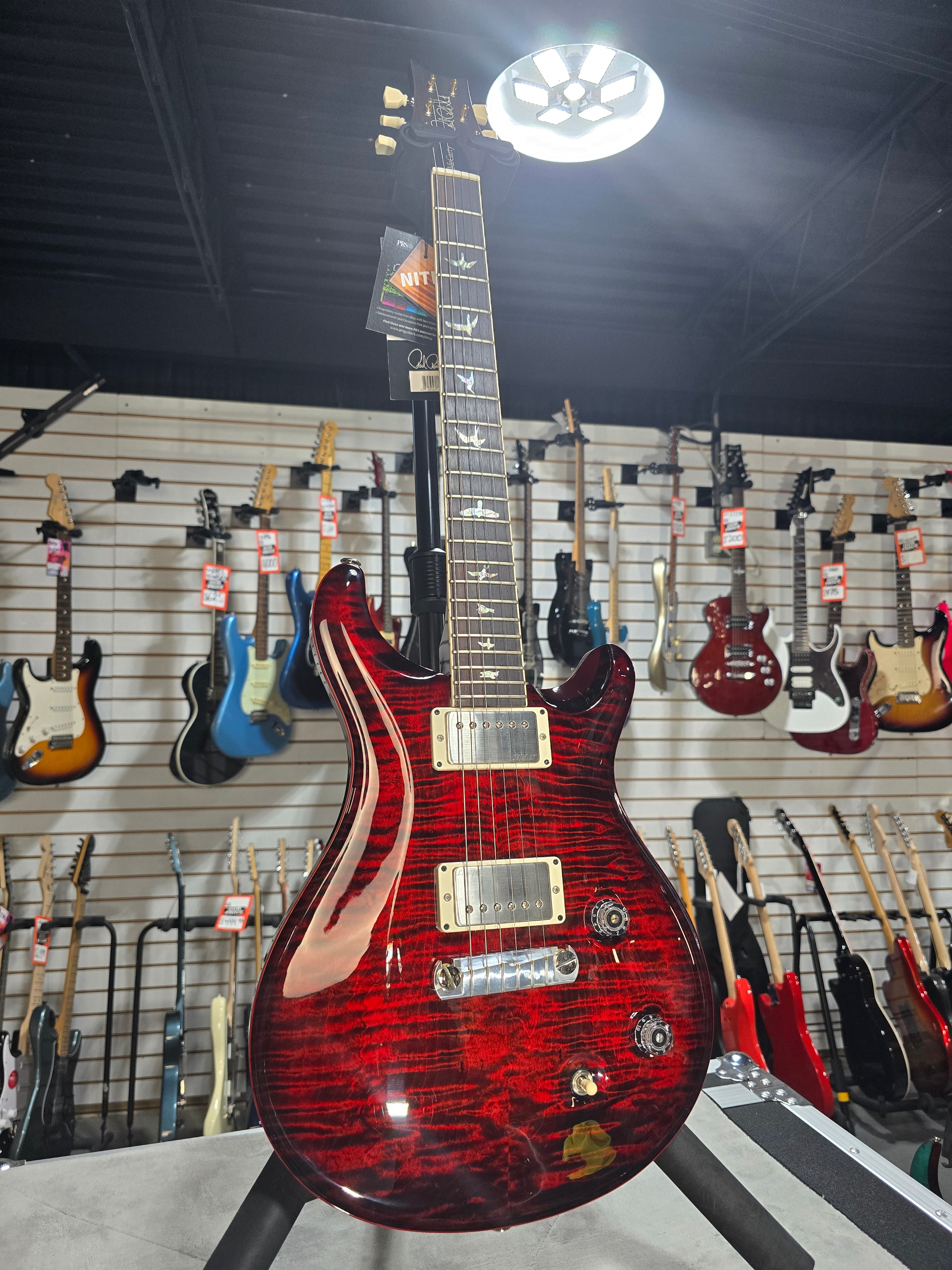 McCarty Electric Guitar - Fire Red Wrap #317 GET PLEK'D!