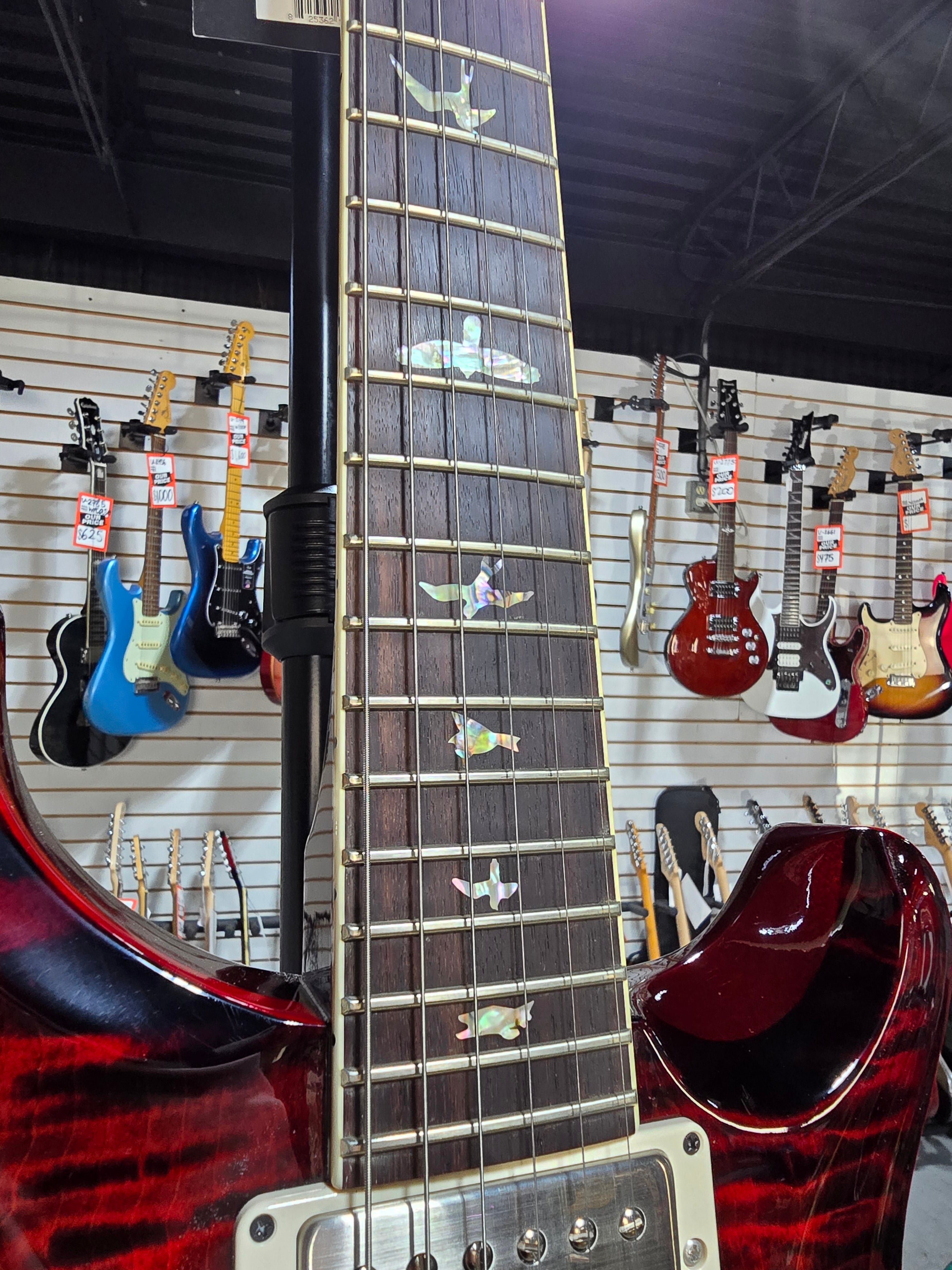 McCarty Electric Guitar - Fire Red Wrap #317 GET PLEK'D!