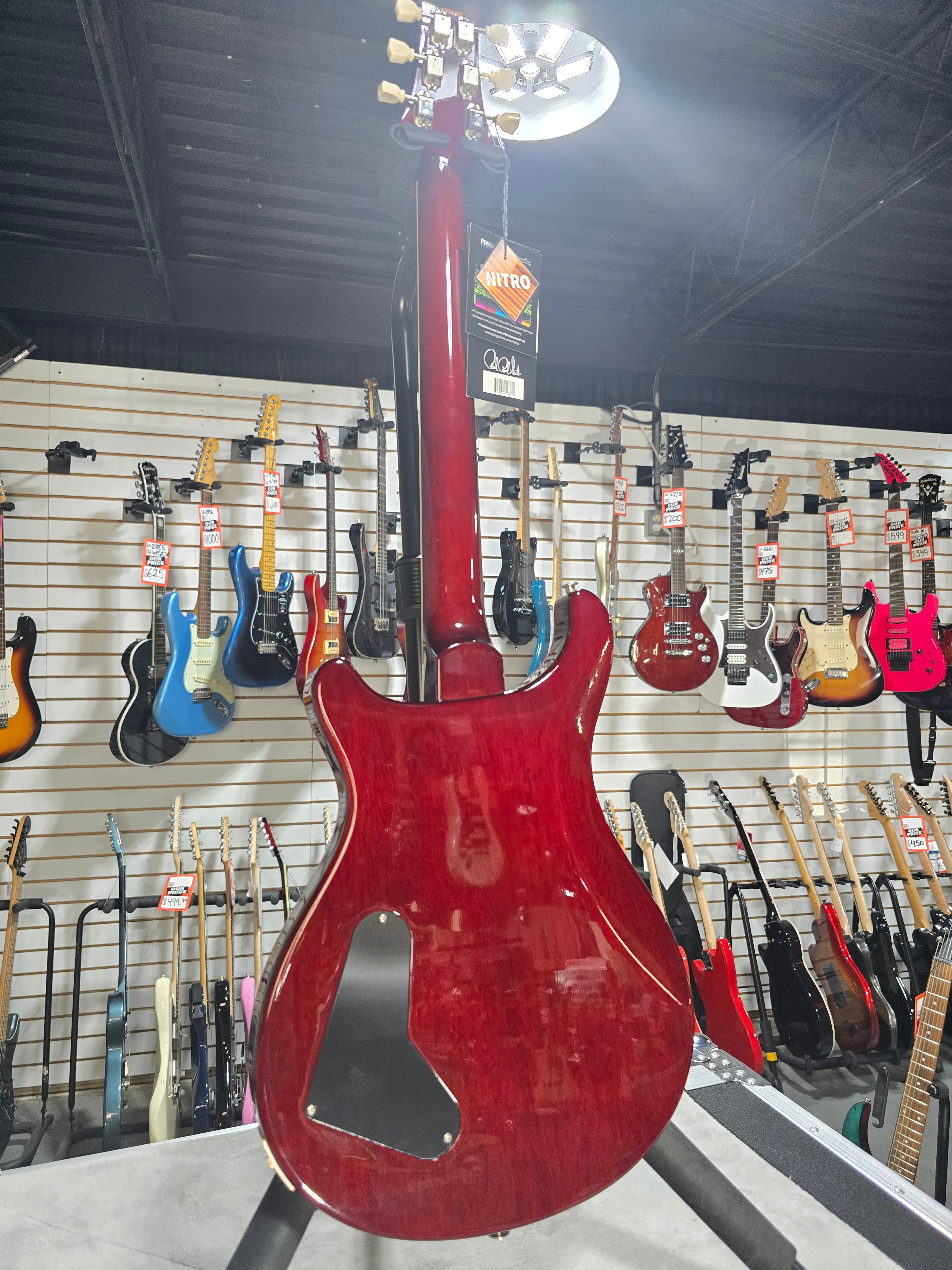 McCarty Electric Guitar - Fire Red Wrap #317 GET PLEK'D!