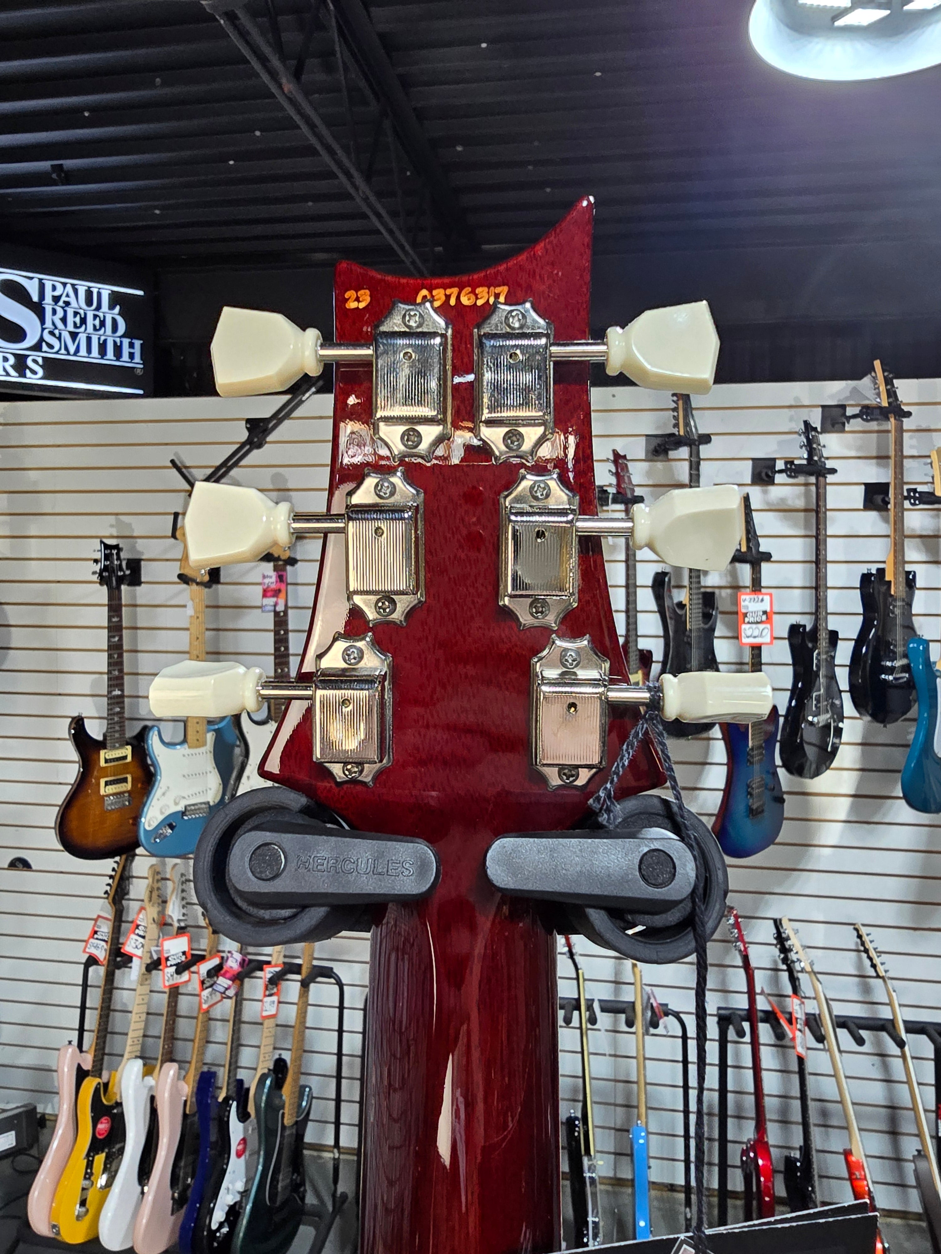 McCarty Electric Guitar - Fire Red Wrap #317 GET PLEK'D!