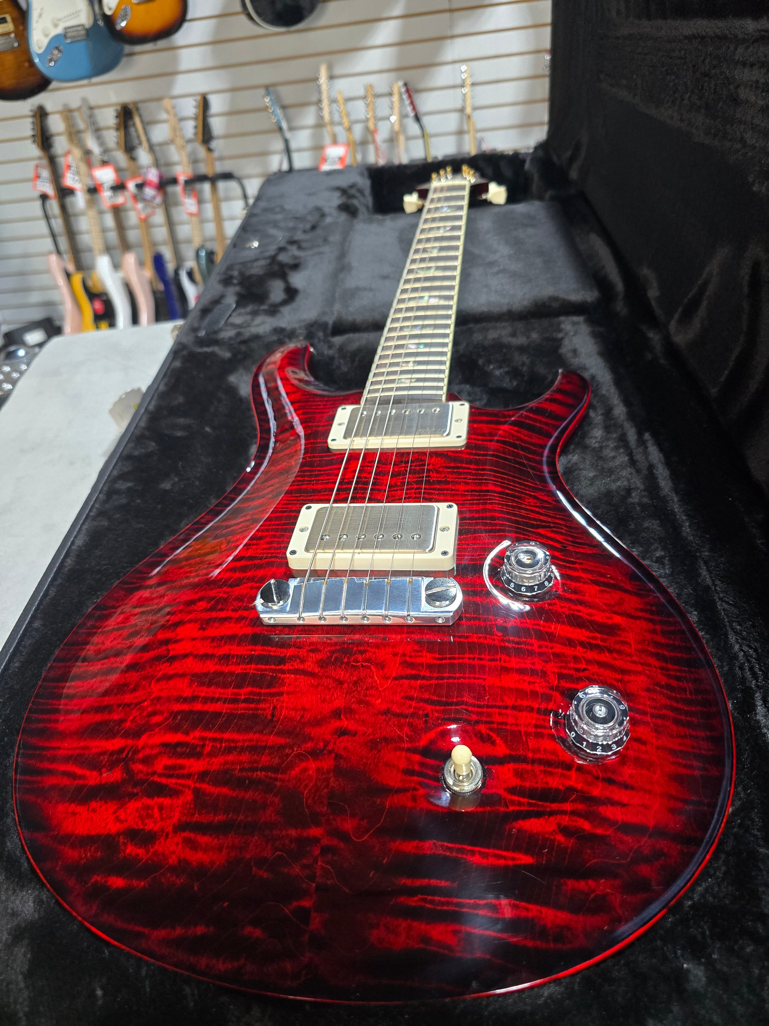 McCarty Electric Guitar - Fire Red Wrap #317 GET PLEK'D!