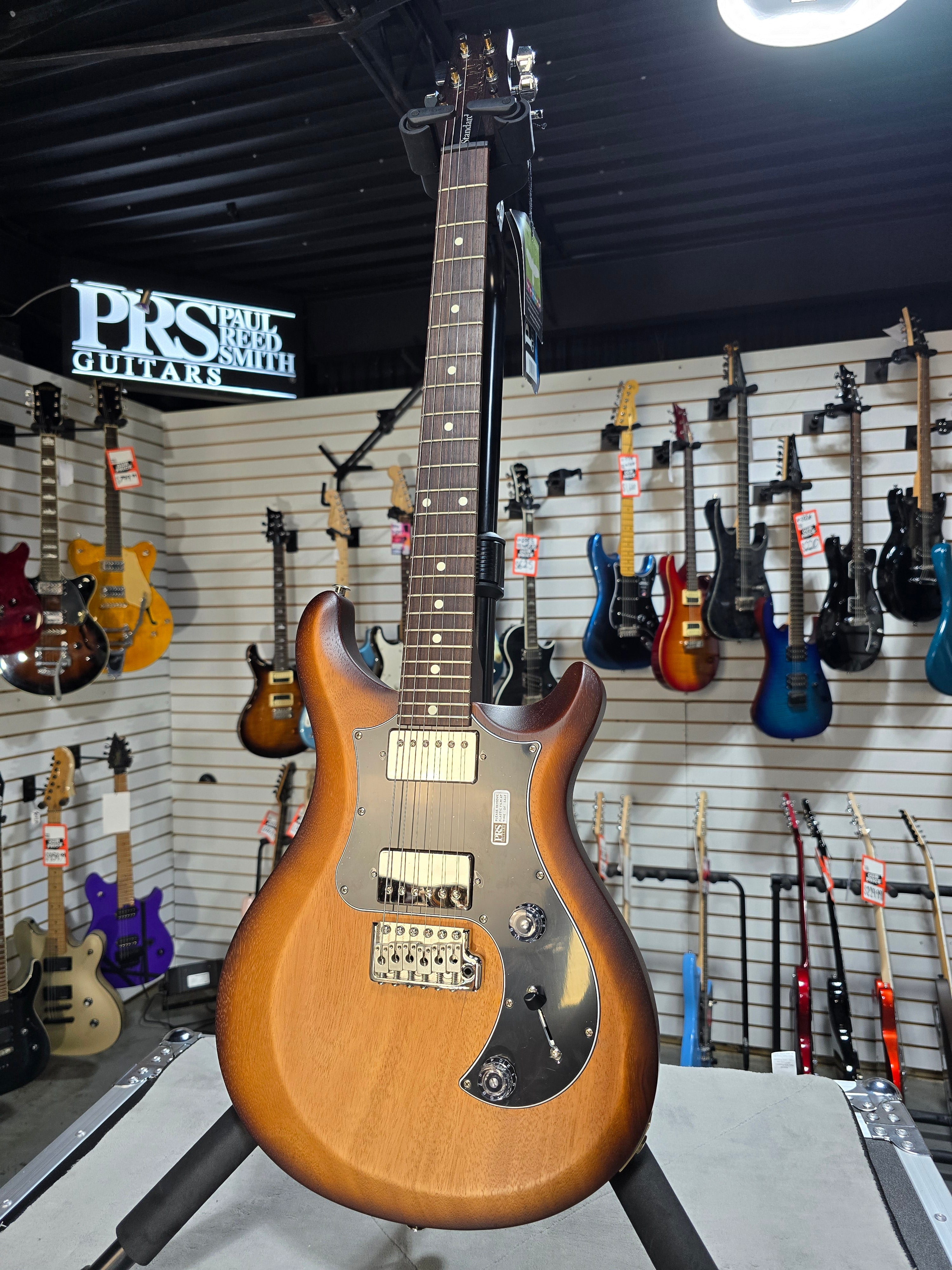 S2 Standard 24 Electric Guitar - Satin McCarty Tobacco Sunburst #662 GET PLEK'D!