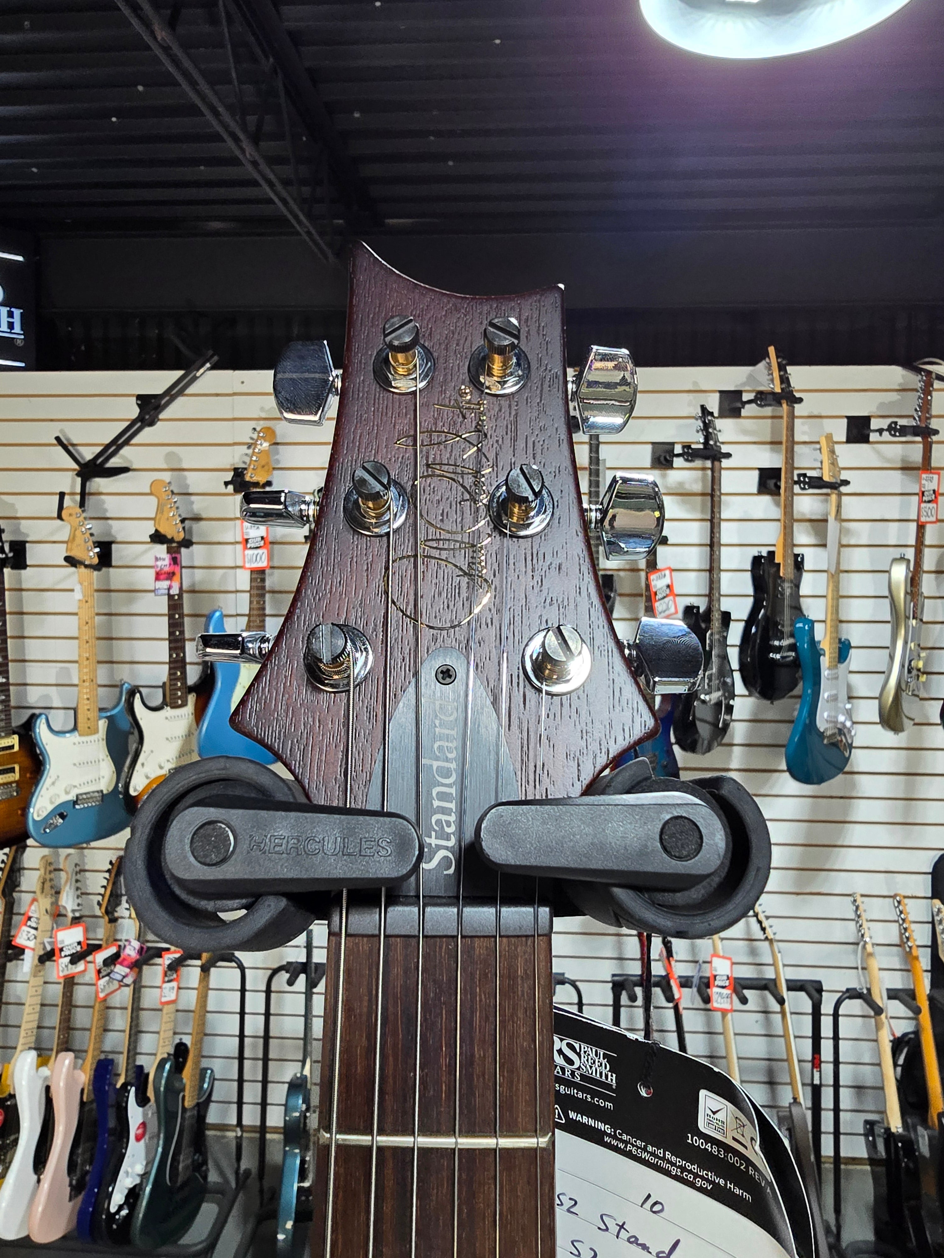 S2 Standard 24 Electric Guitar - Satin McCarty Tobacco Sunburst #662 GET PLEK'D!