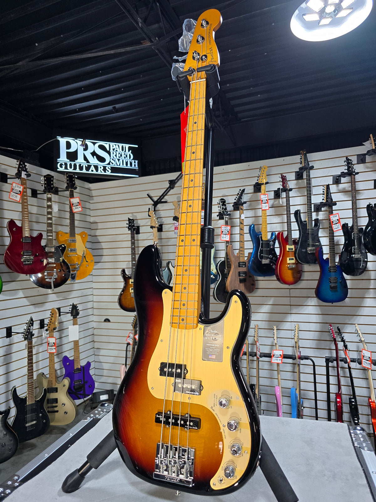 American Ultra II Precision Bass Ultraburst