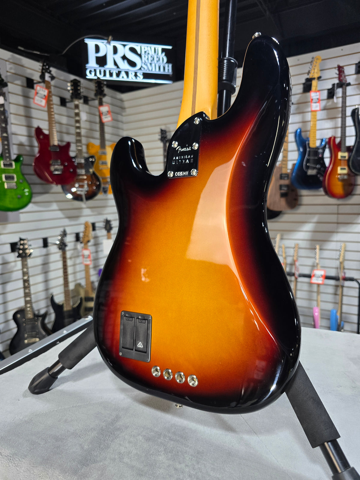 American Ultra II Precision Bass Ultraburst