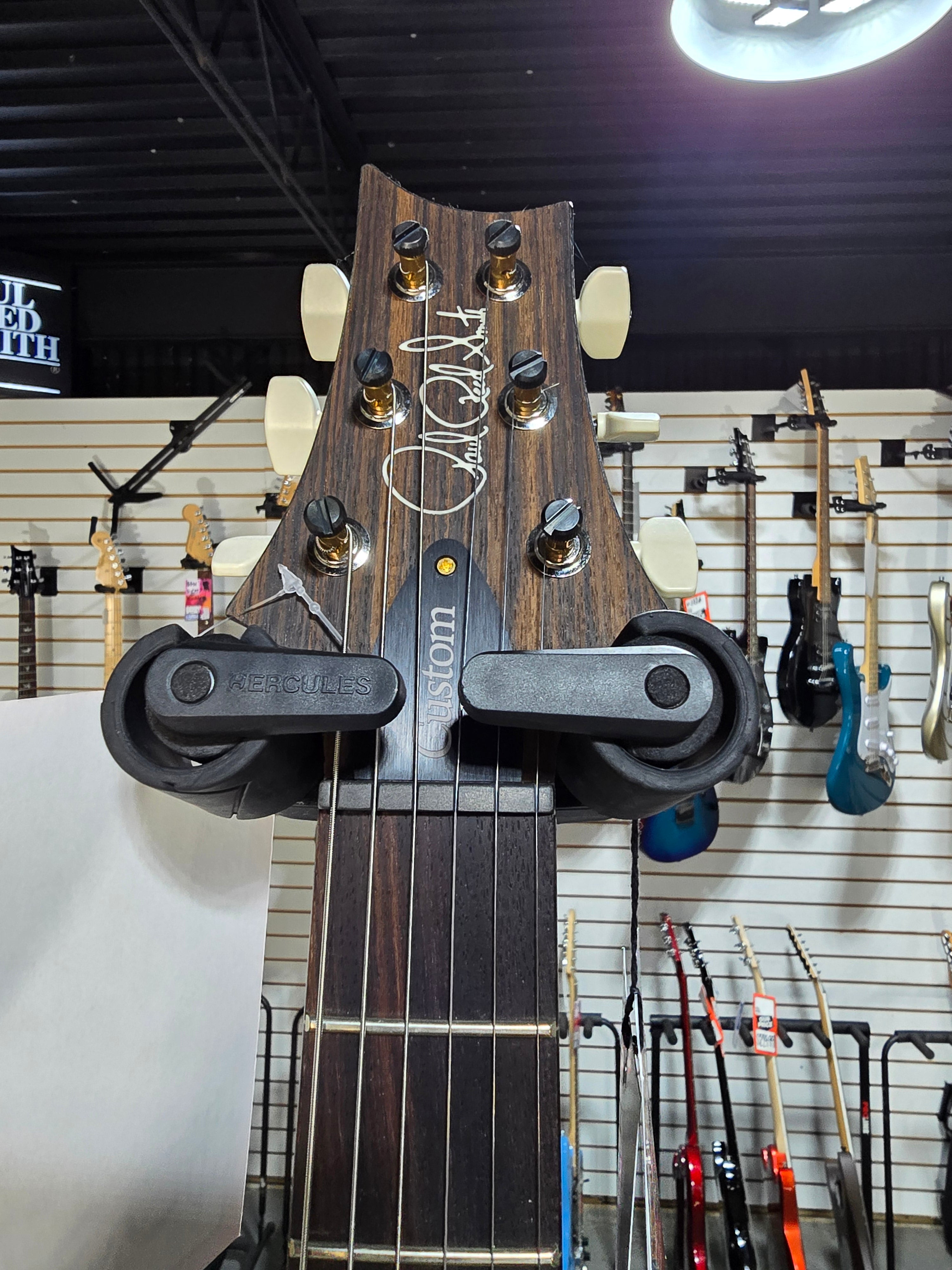 Custom 24-08 10-Top Electric Guitar - Black Gold Wrap Burst #771 GET PLEK'D!