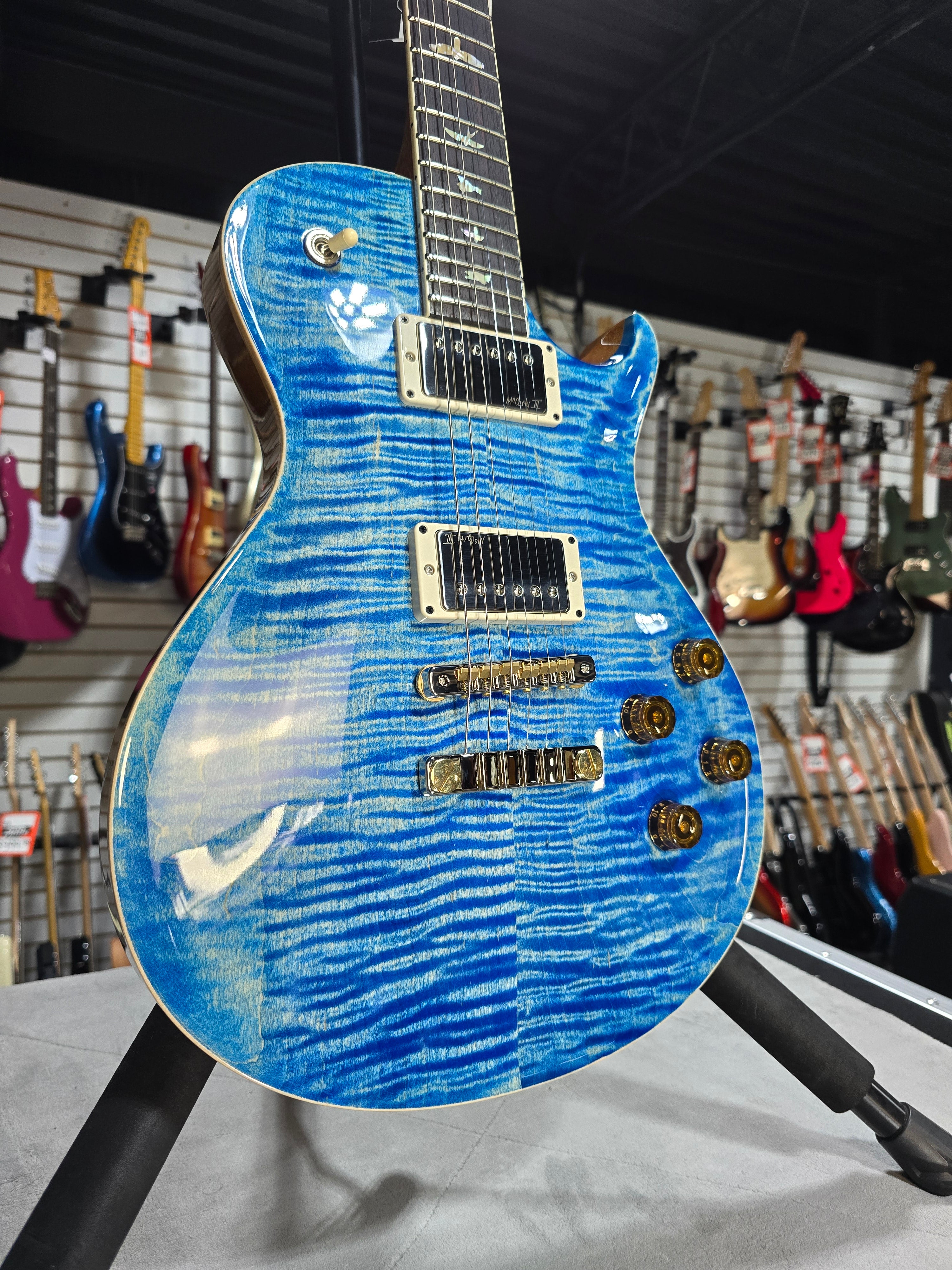 PRS McCarty SC56 - Faded Blue Jean w/ Rosewood w/OHSC & PLEK*D #560