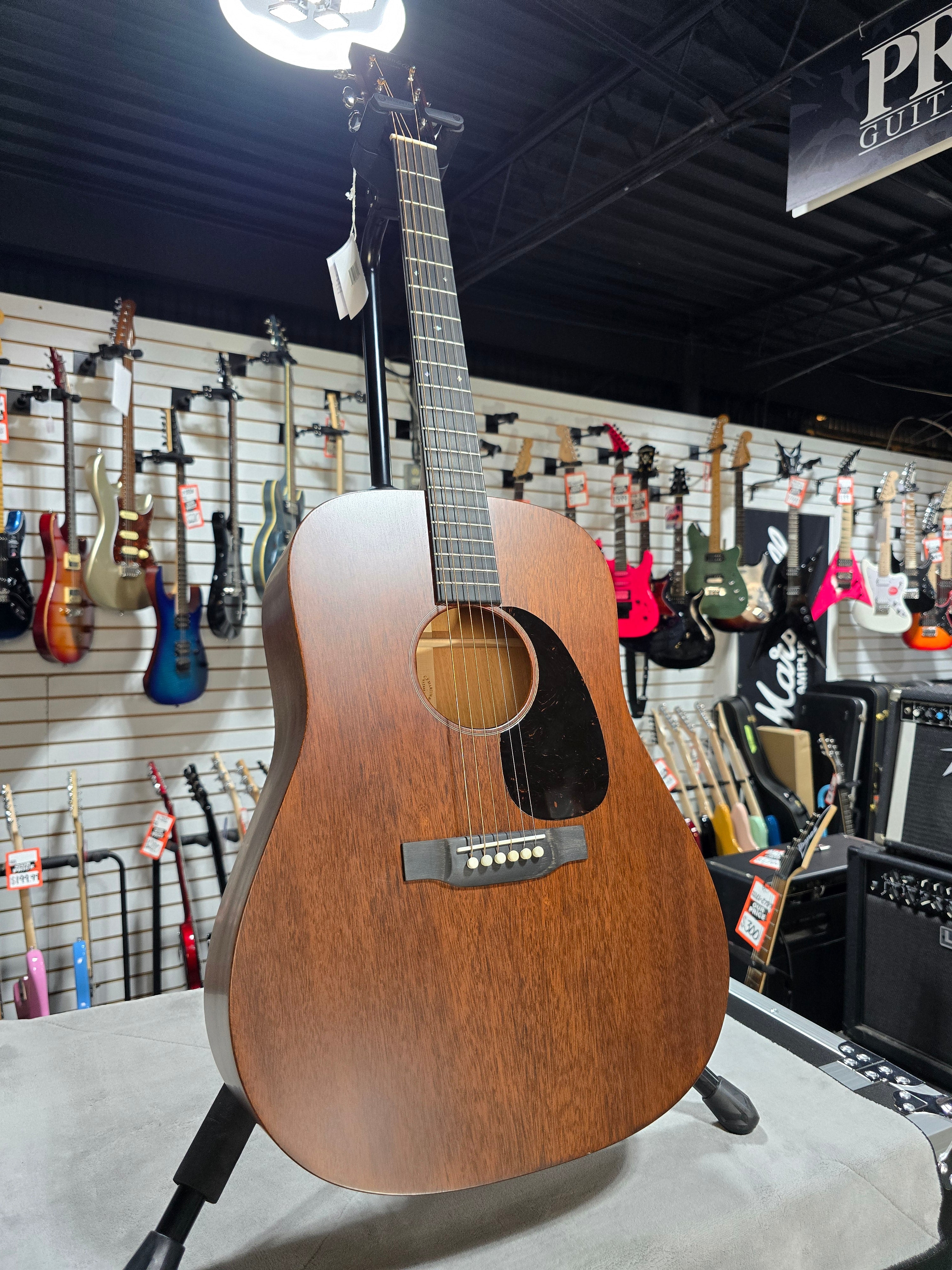 Martin D-17 Standard Series Acoustic Guitar - Natural w/OHSC & PLEK*D #477