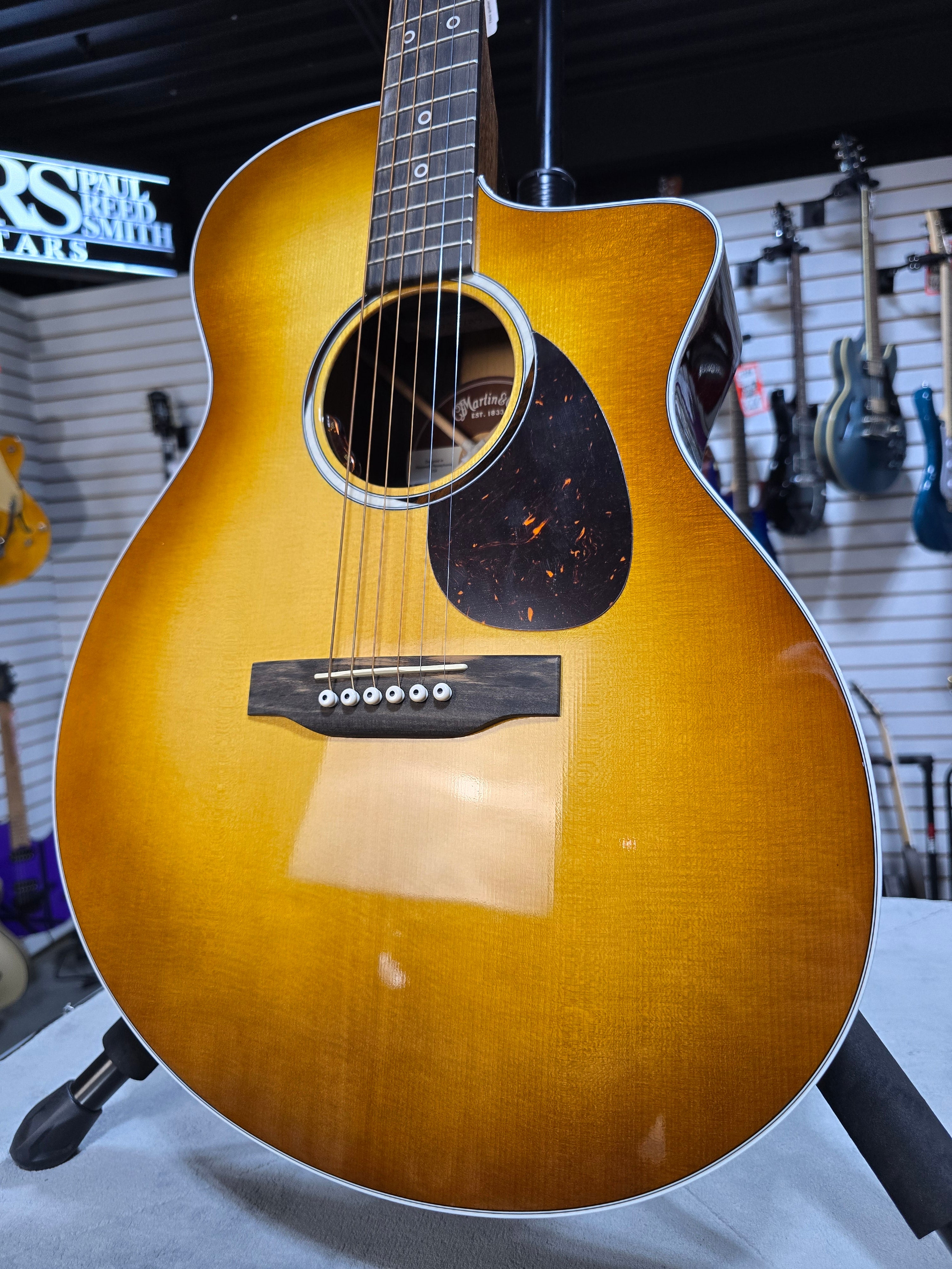 Martin SC-13E Special Acoustic-electric Guitar - Burst w/Gig Bag & PLEK*D #789