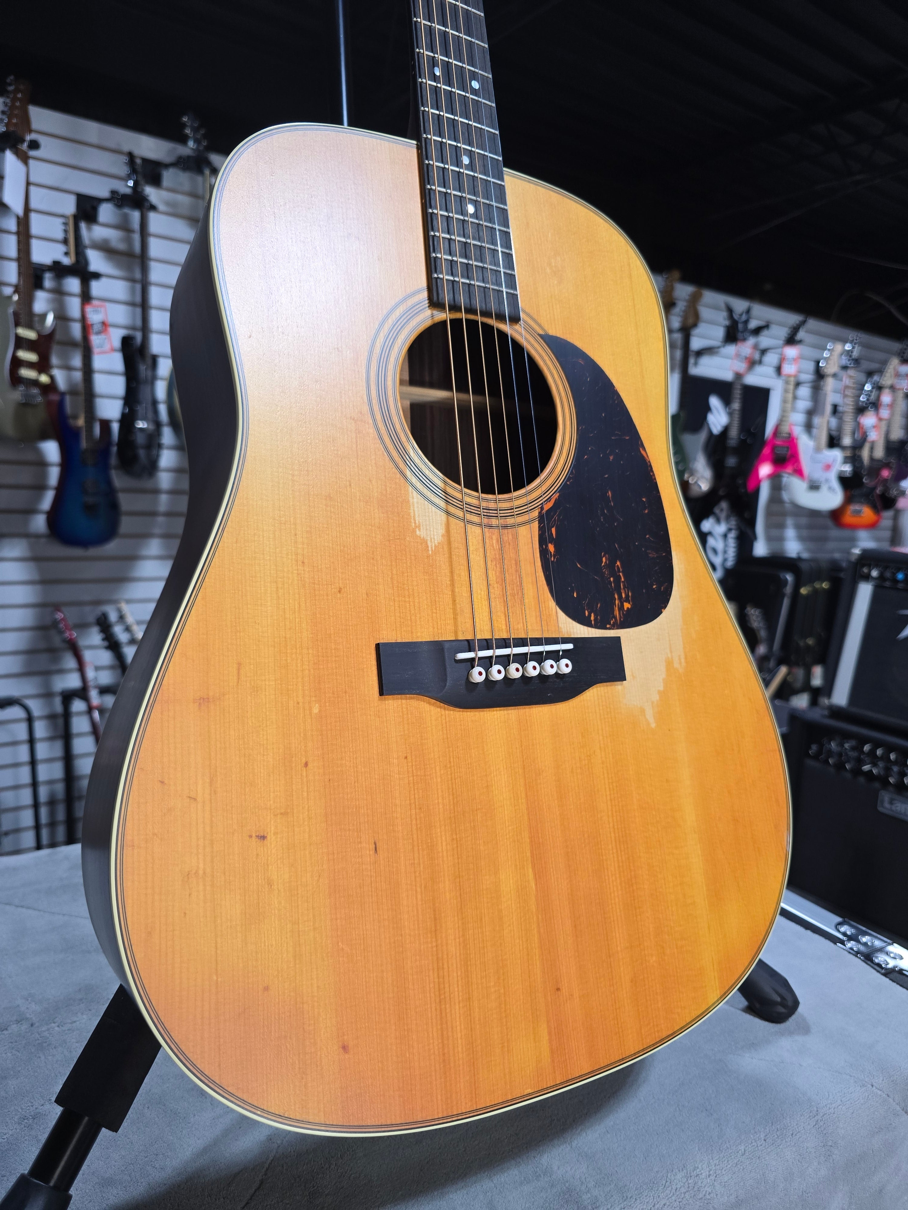 Martin D-28 Street Legend Standard Series Acoustic Guitar - Custom Ink (2025) w/OHSC & PLEK*D #846