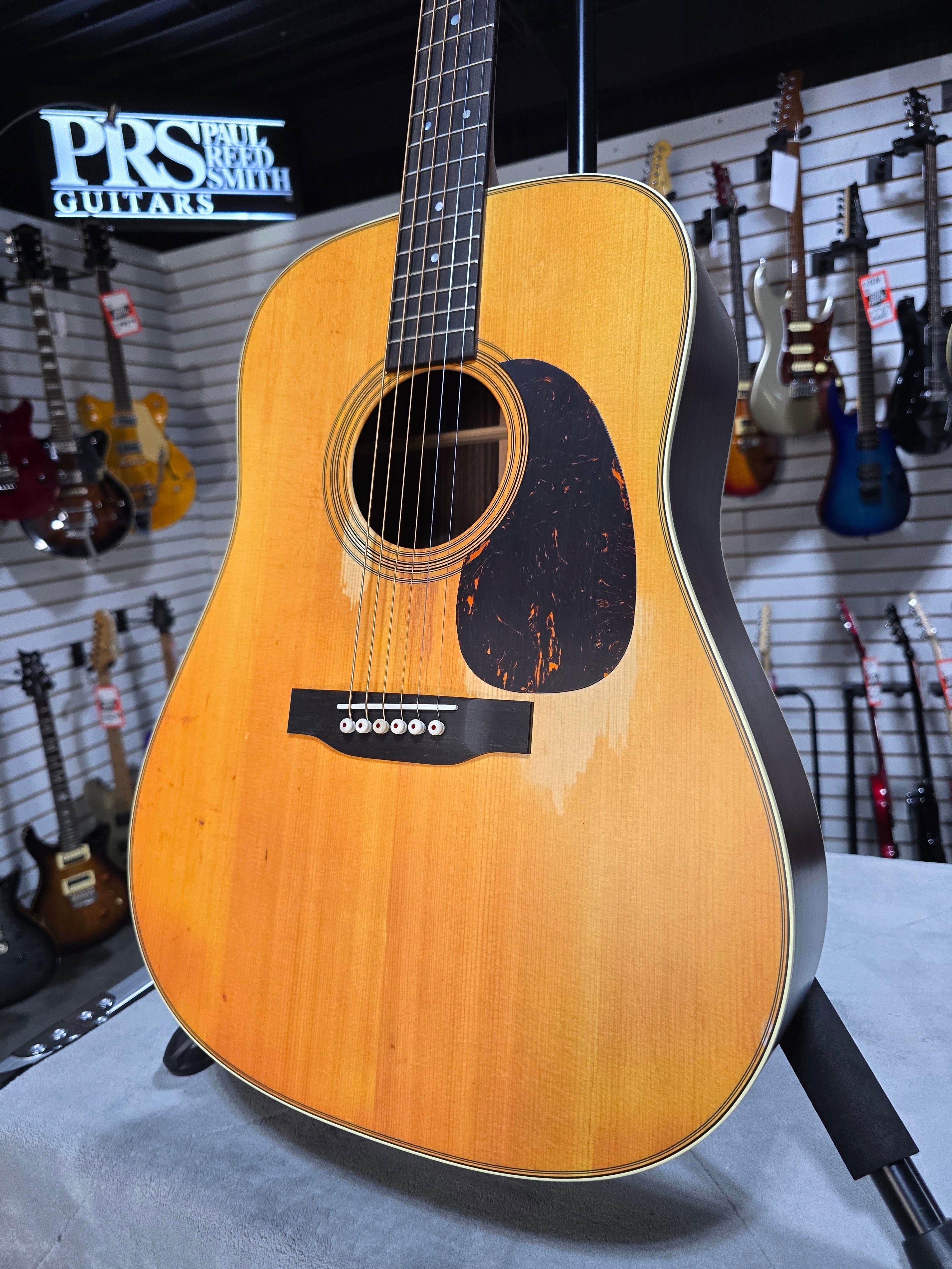 Martin D-28 Street Legend Standard Series Acoustic Guitar - Custom Ink (2025) w/OHSC & PLEK*D #846