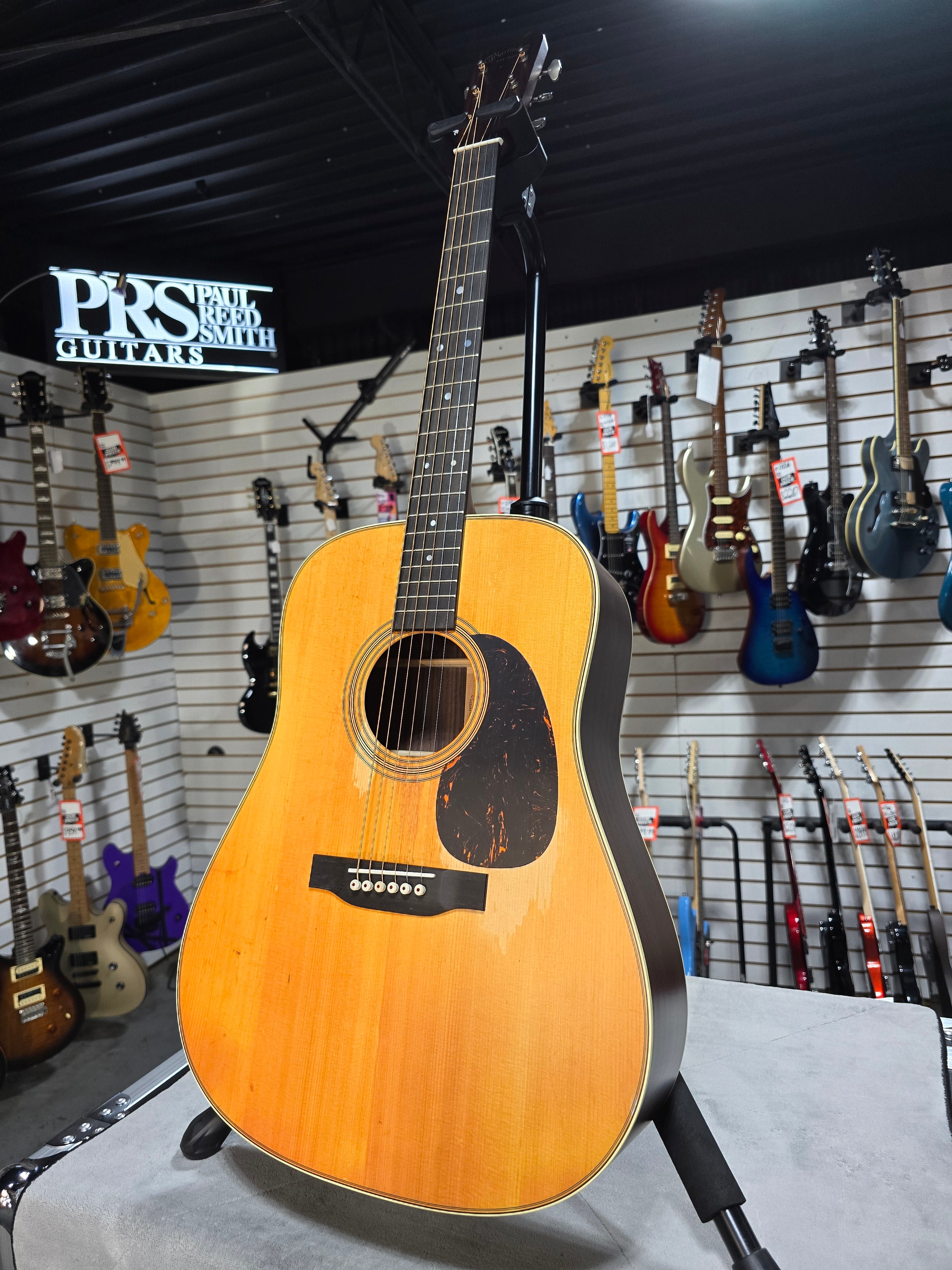 Martin D-28 Street Legend Standard Series Acoustic Guitar - Custom Ink (2025) w/OHSC & PLEK*D #846