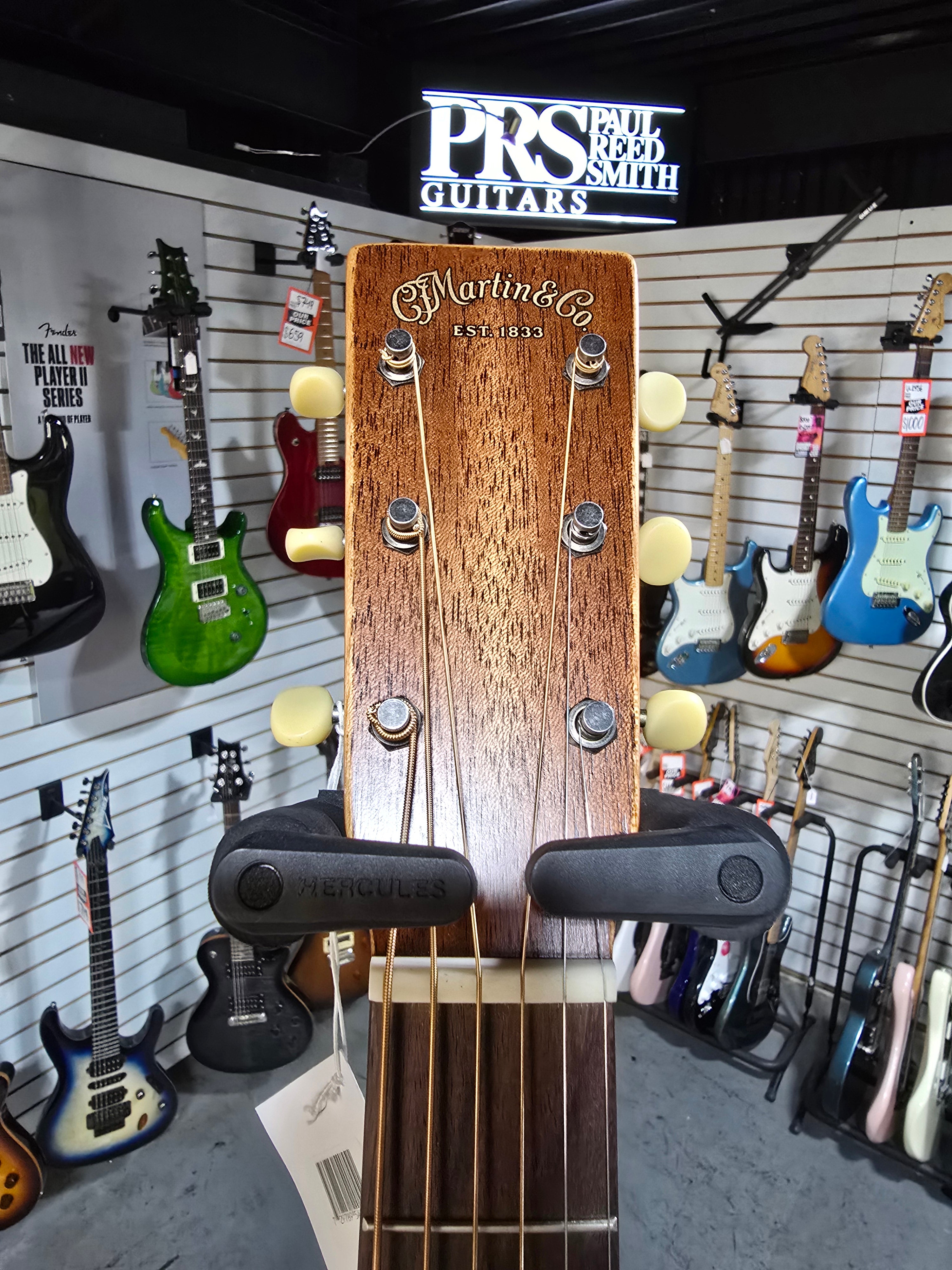 Martin D-15M StreetMaster Acoustic Guitar - Mahogany Burst w/Gig Bag & PLEK*D #511