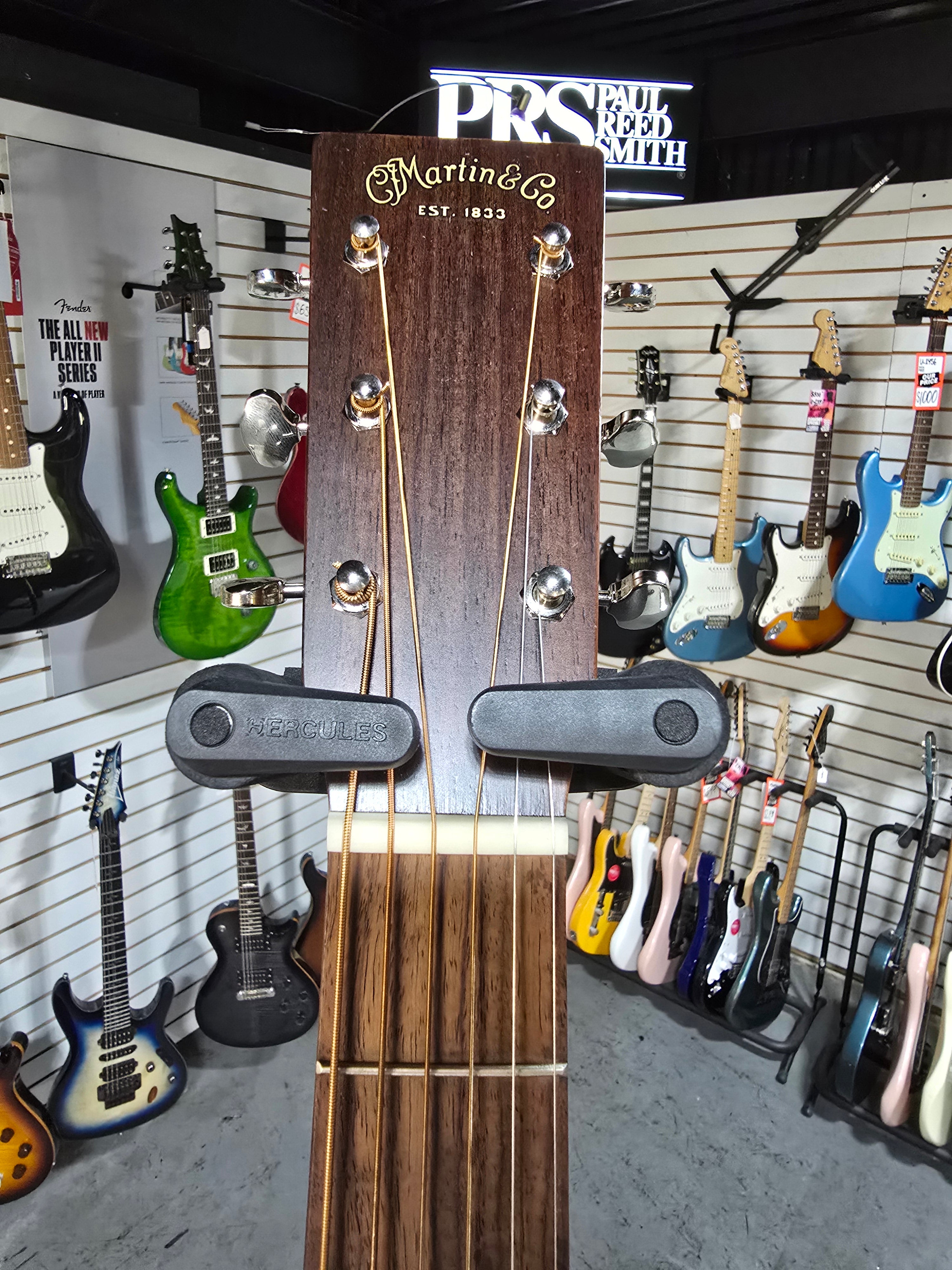 Martin D-15M Mahogany Dreadnought Acoustic Guitar - Natural w/Gig Bag & PLEK*D #797